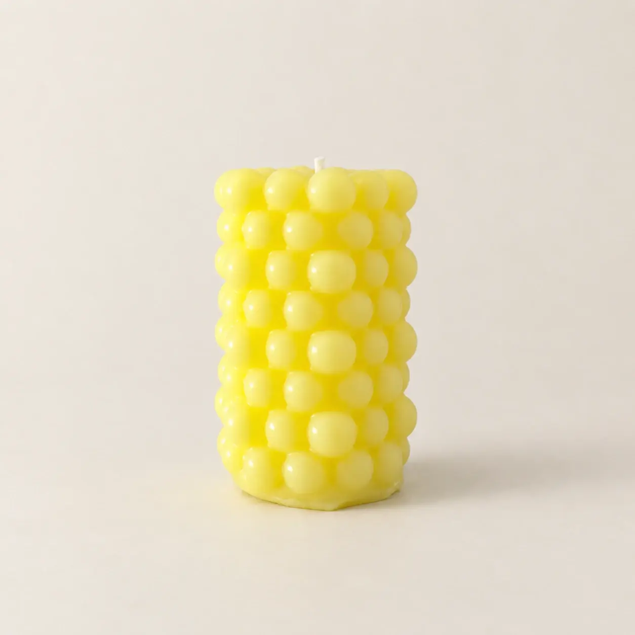 Medium Bubble Pillar Scented Candle (Available In Scents and Colors)