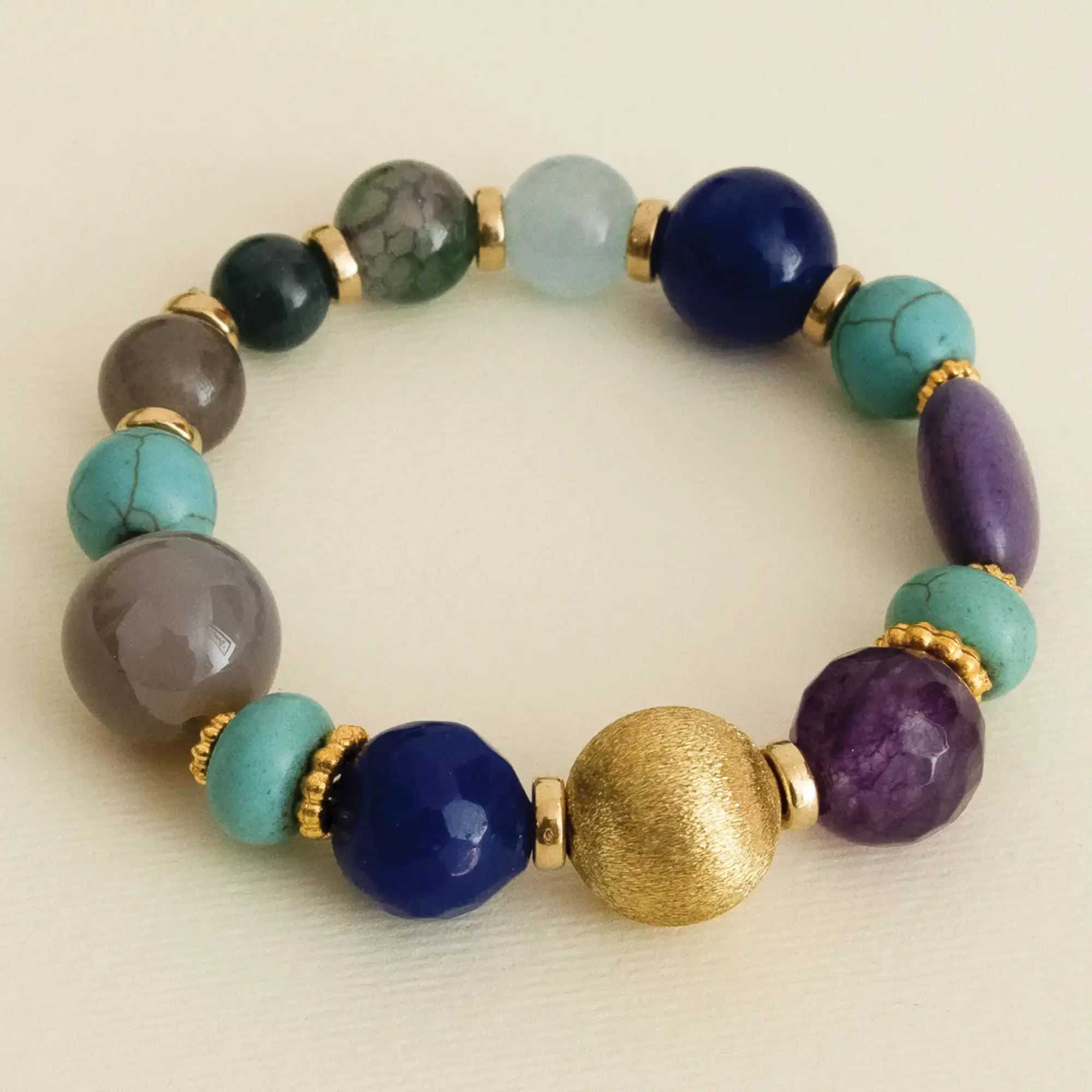 Handcrafted Contemporary Bracelet with Distinctive Detail