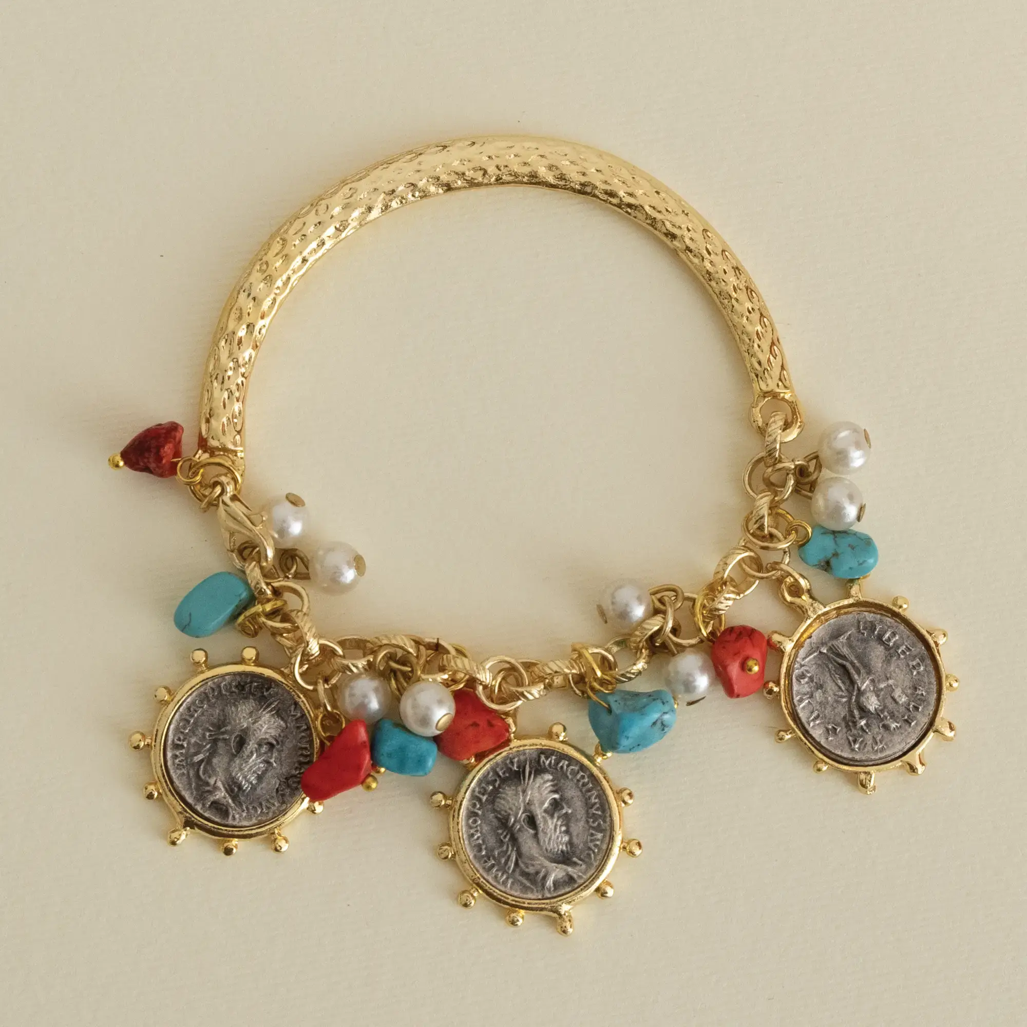 Contemporary Bracelet in turquoise