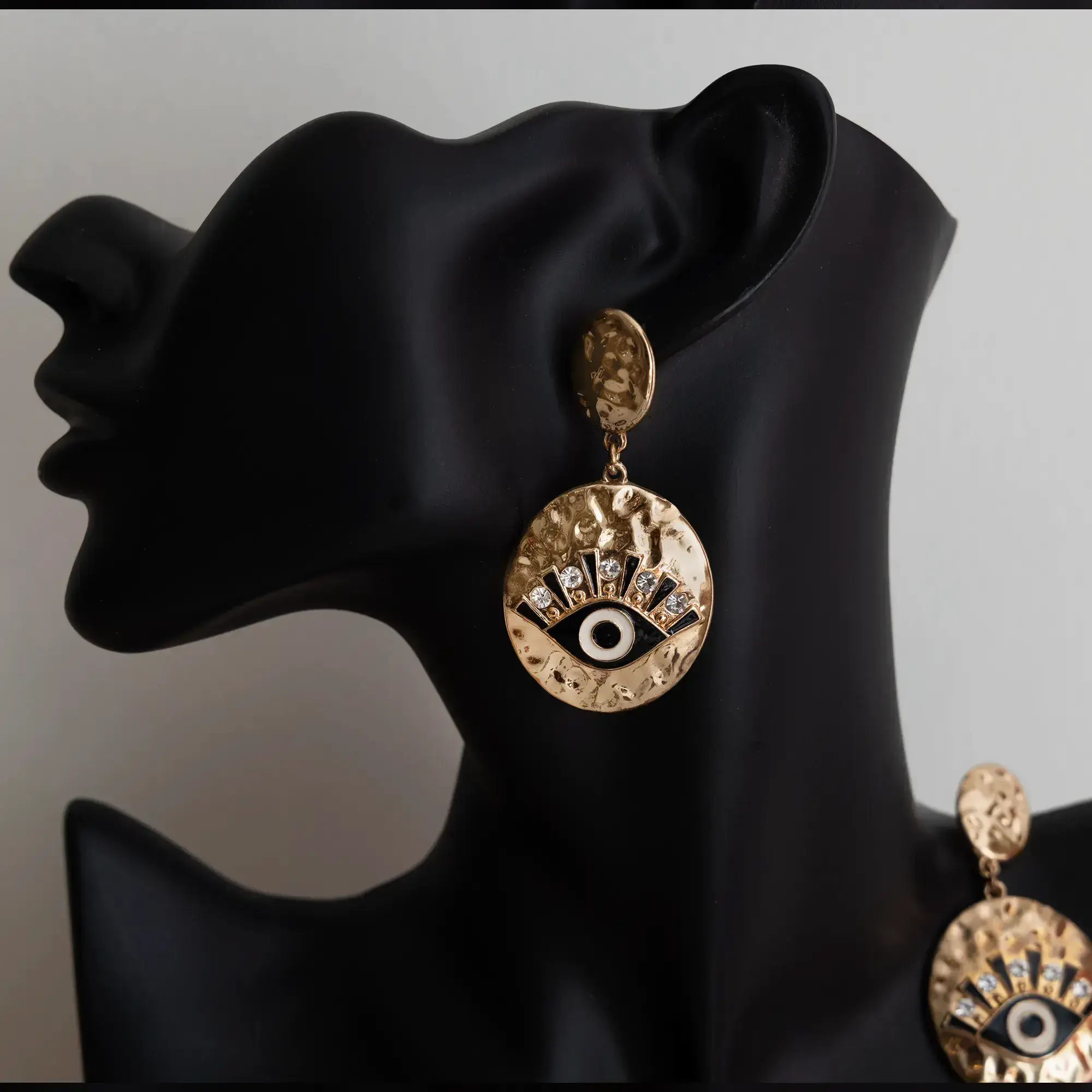 Contemporary Earrings in beads