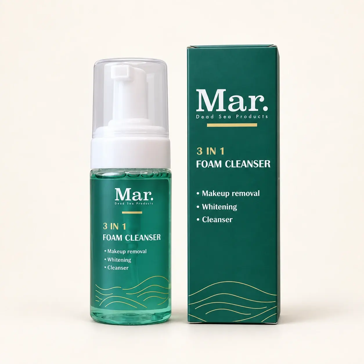 3-in-1 Foaming Facial Cleanser for Oily and Combination Skin