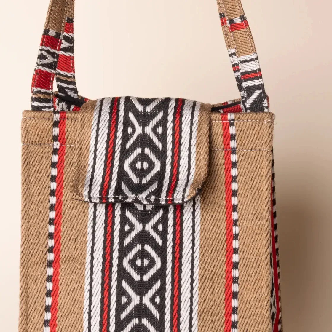 Handmade Sand Heritage Lunch Box Bag Thermal Felt Insulated