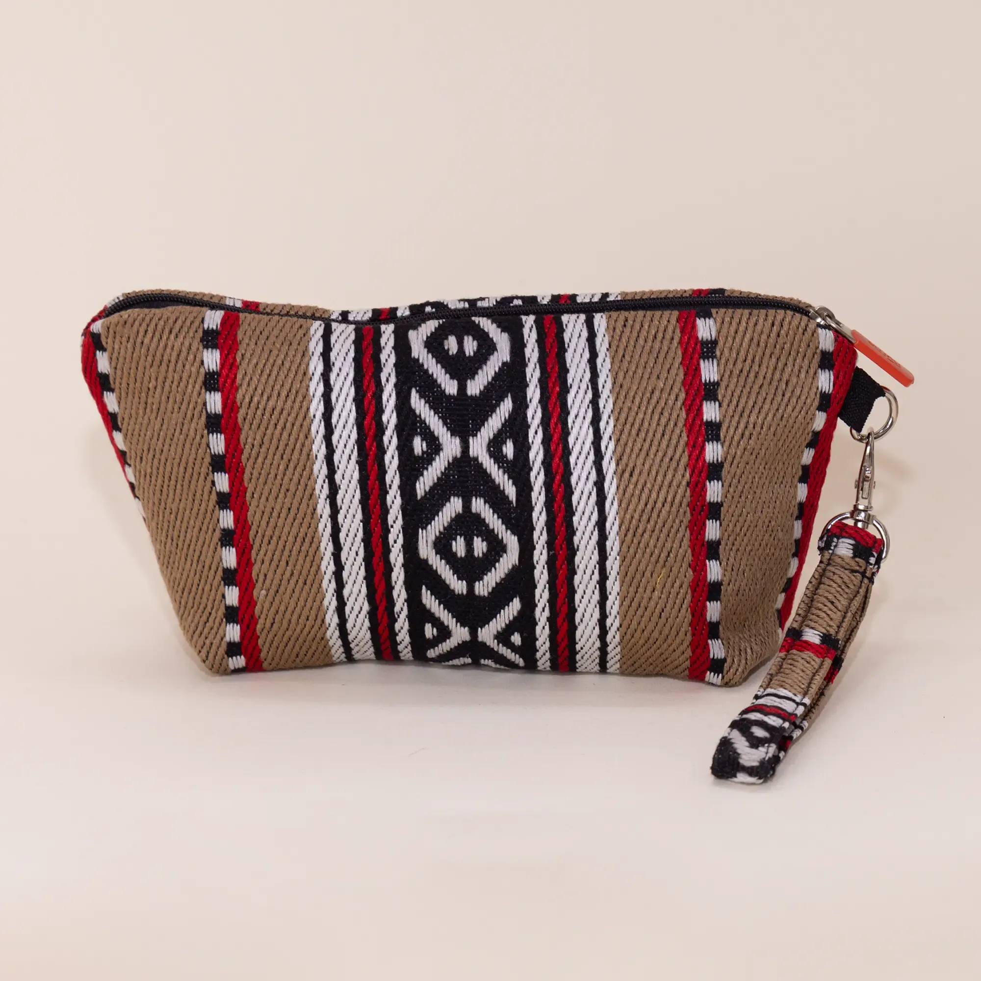 Handmade Desert Dusk Sadu Makeup Bag Water Resistant Lining