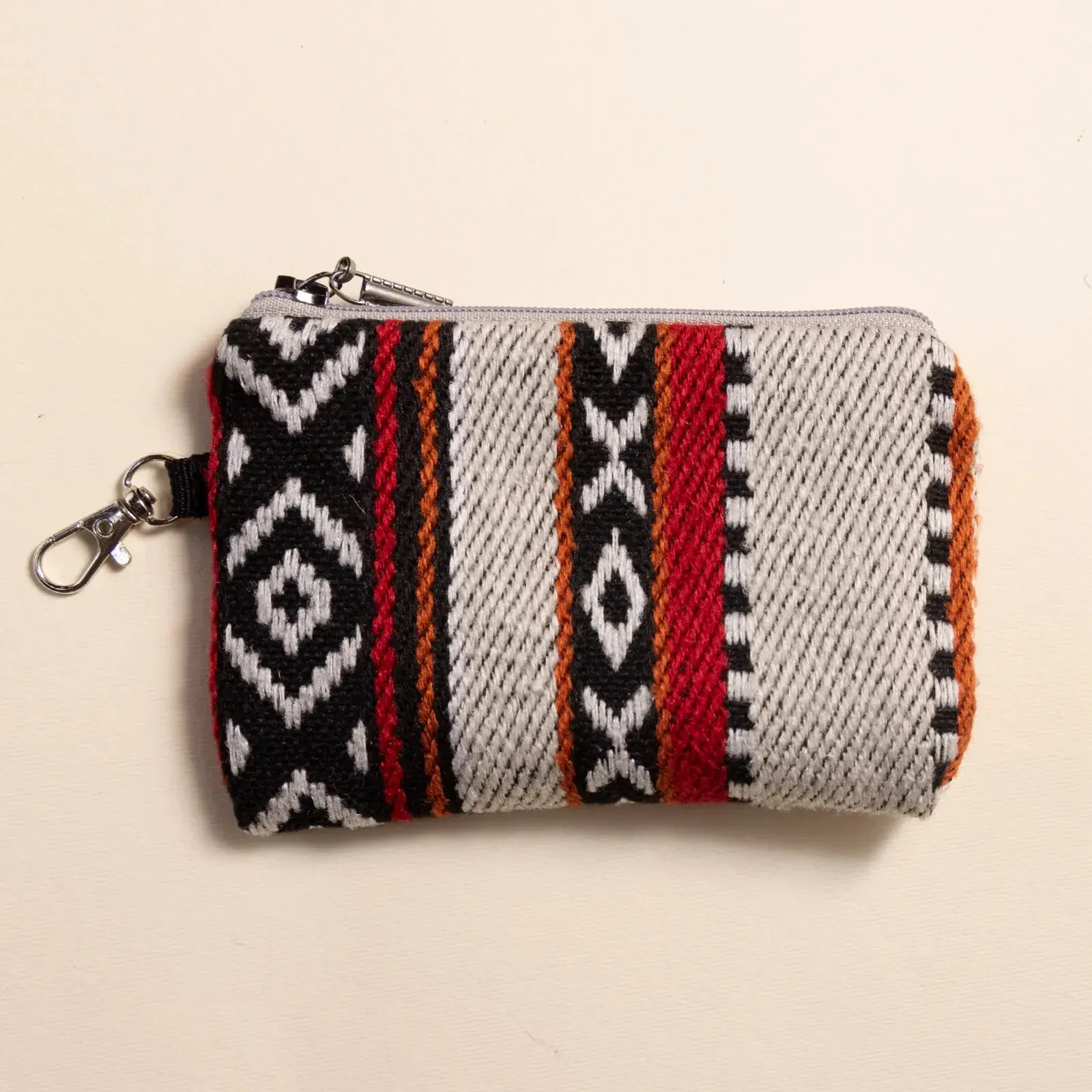 Desert Sands Small Wallet Keychain 13x9 cm Multi Pocket Handmade