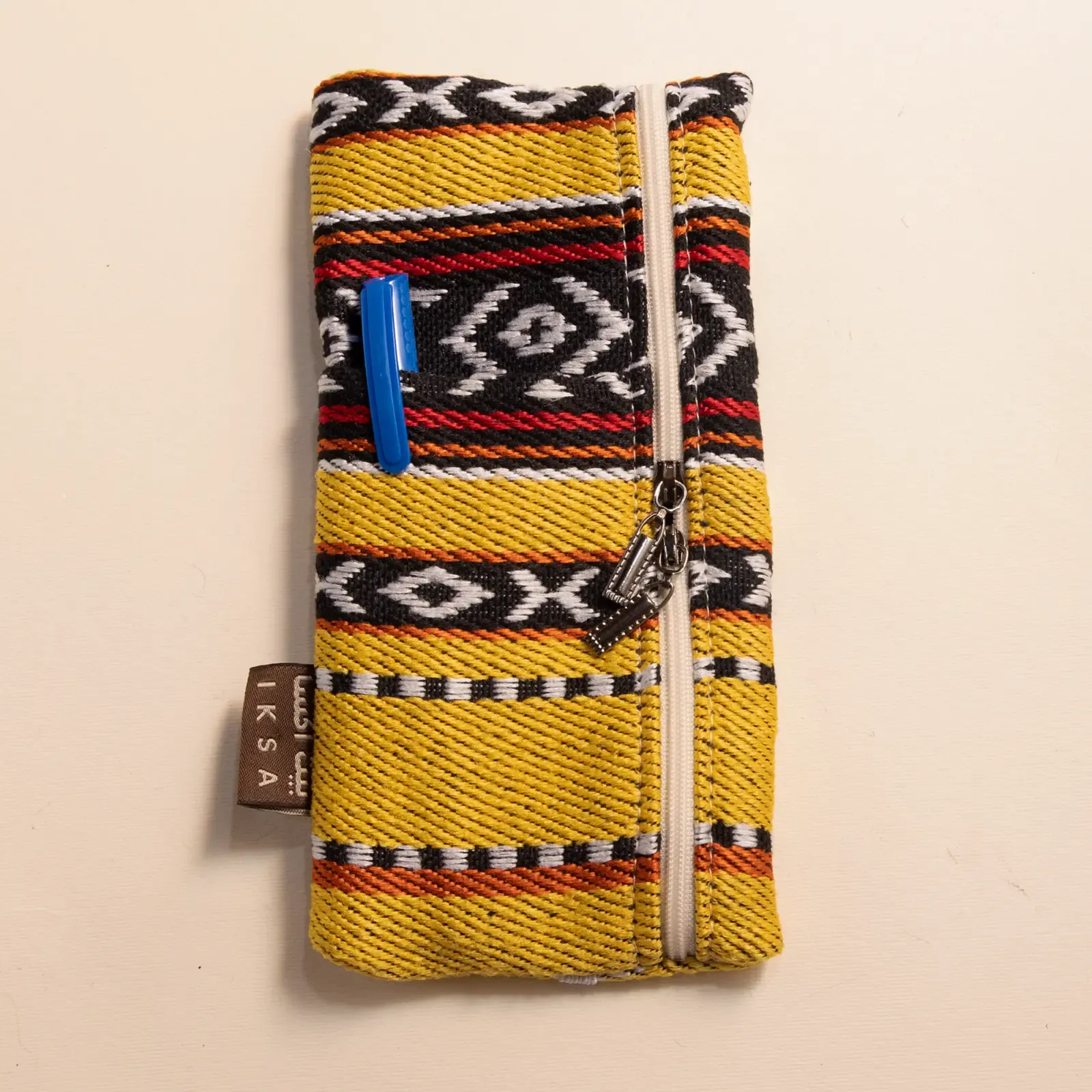 Saffron Organizer Pencil Case & Glasses Holder Handmade