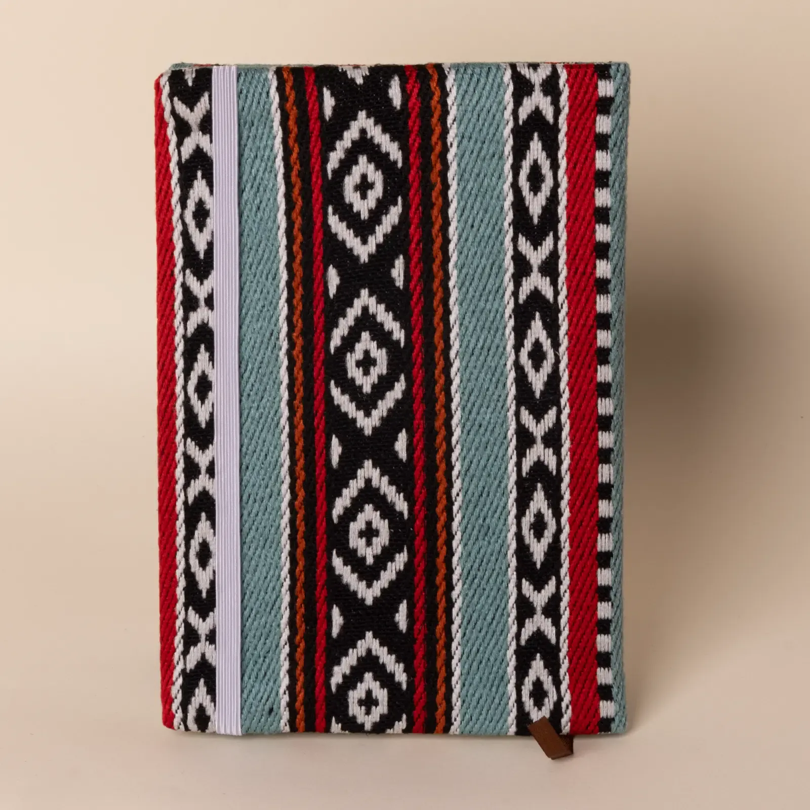 Slate Oasis A5 Notebook Cover Fabric Handmade Removable