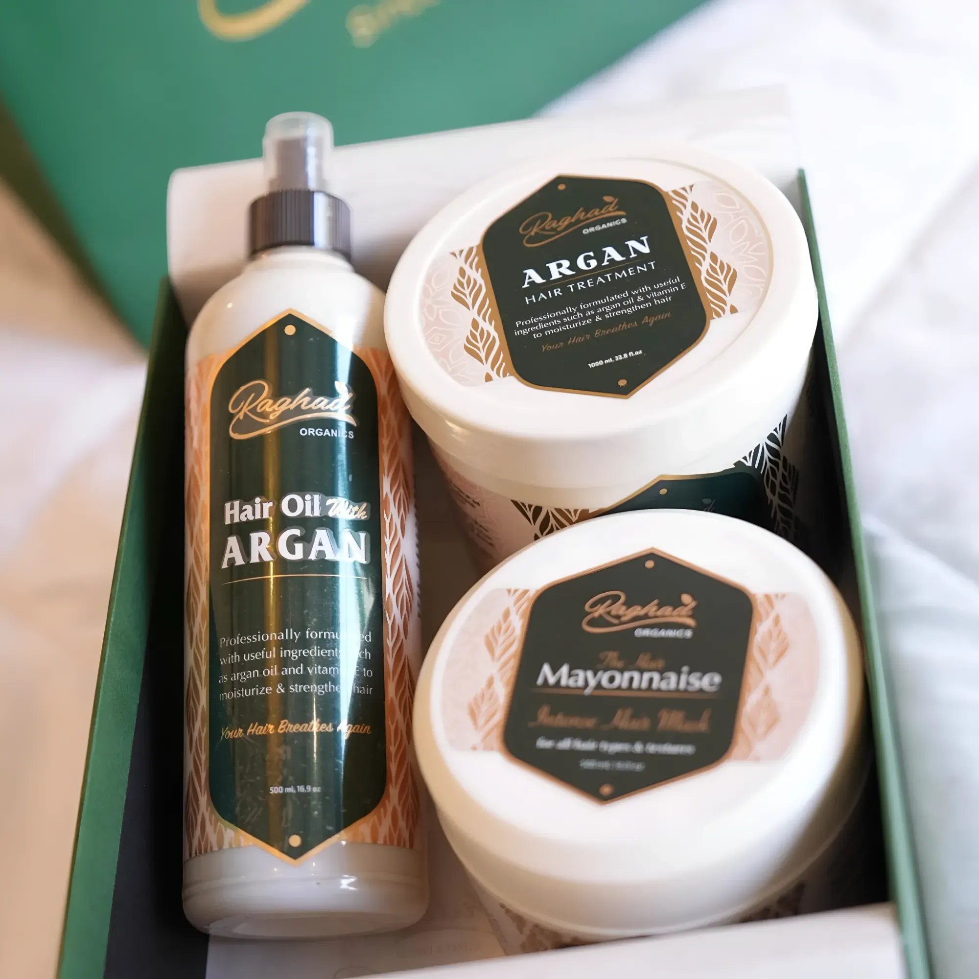 Perfect Apology Luxury Argan Hair Care Gift Box Set (3 Pcs)