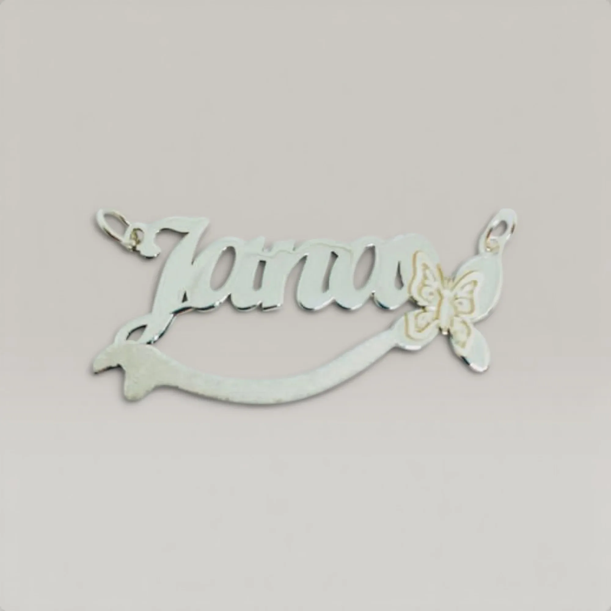 Personalized Custom Name Necklace in 925 Sterling Silver Handmade