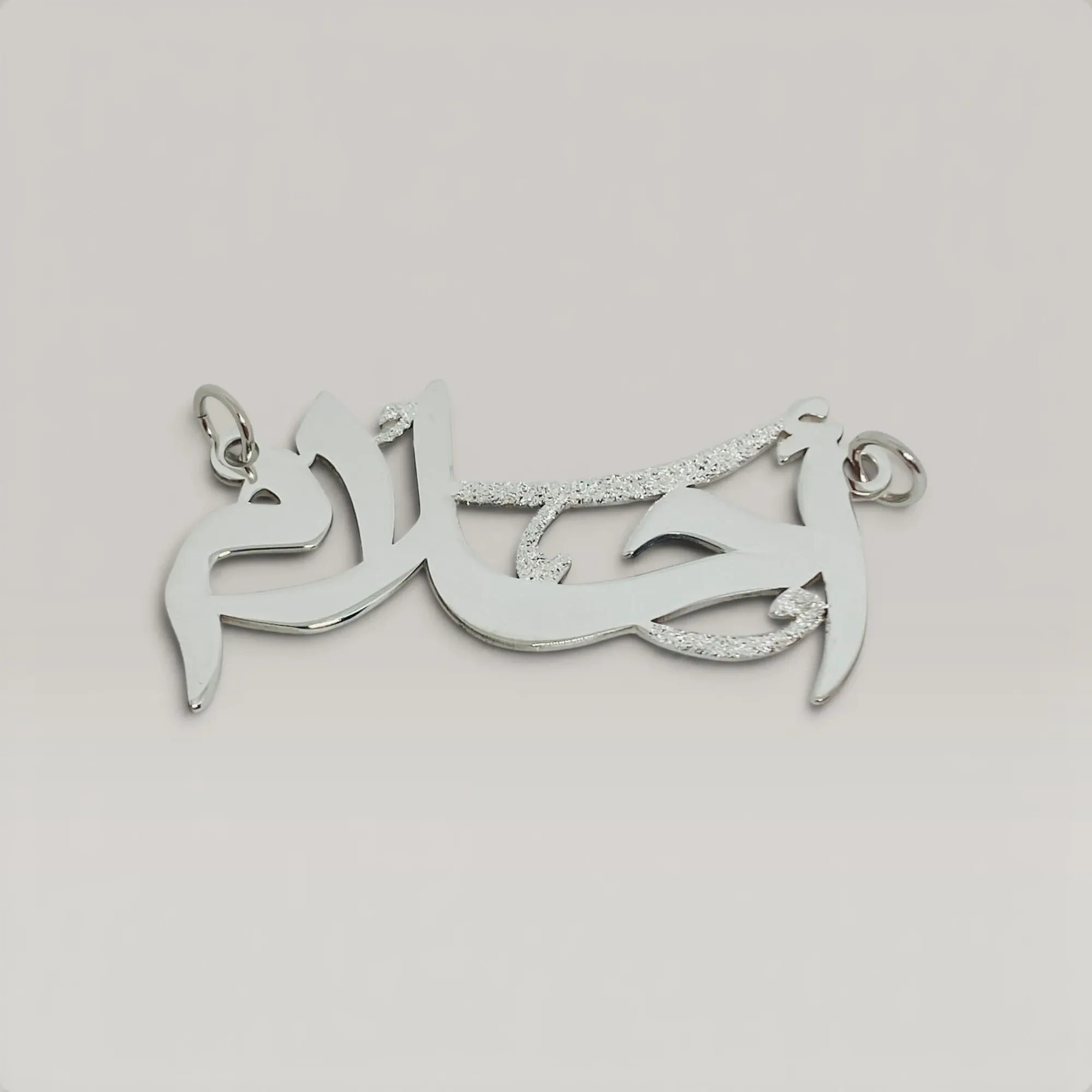 Custom Pendant Necklace in 925 Sterling Silver Handmade Design
