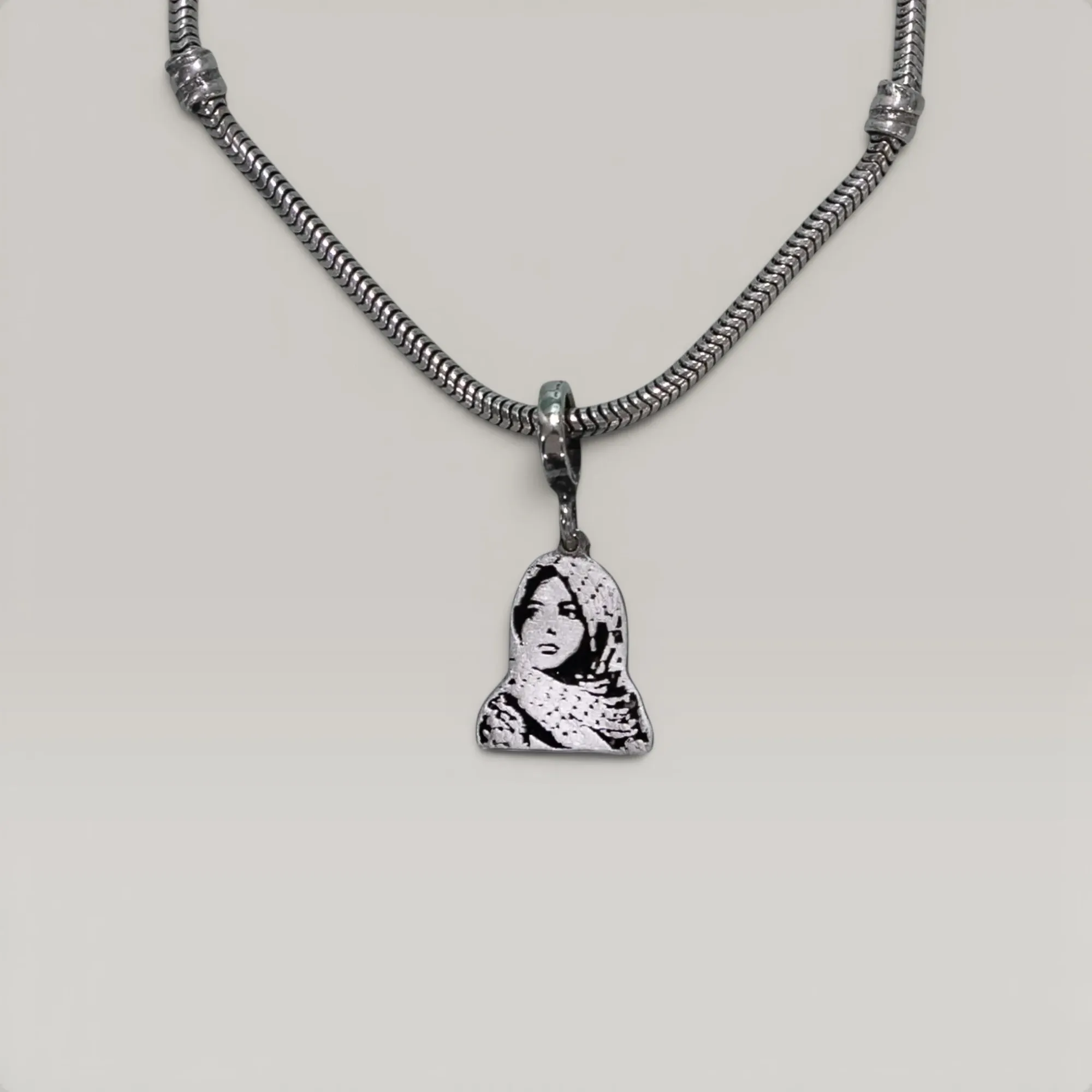 Decorative Charm Pandora Bracelet in 925 Sterling Silver Handmade