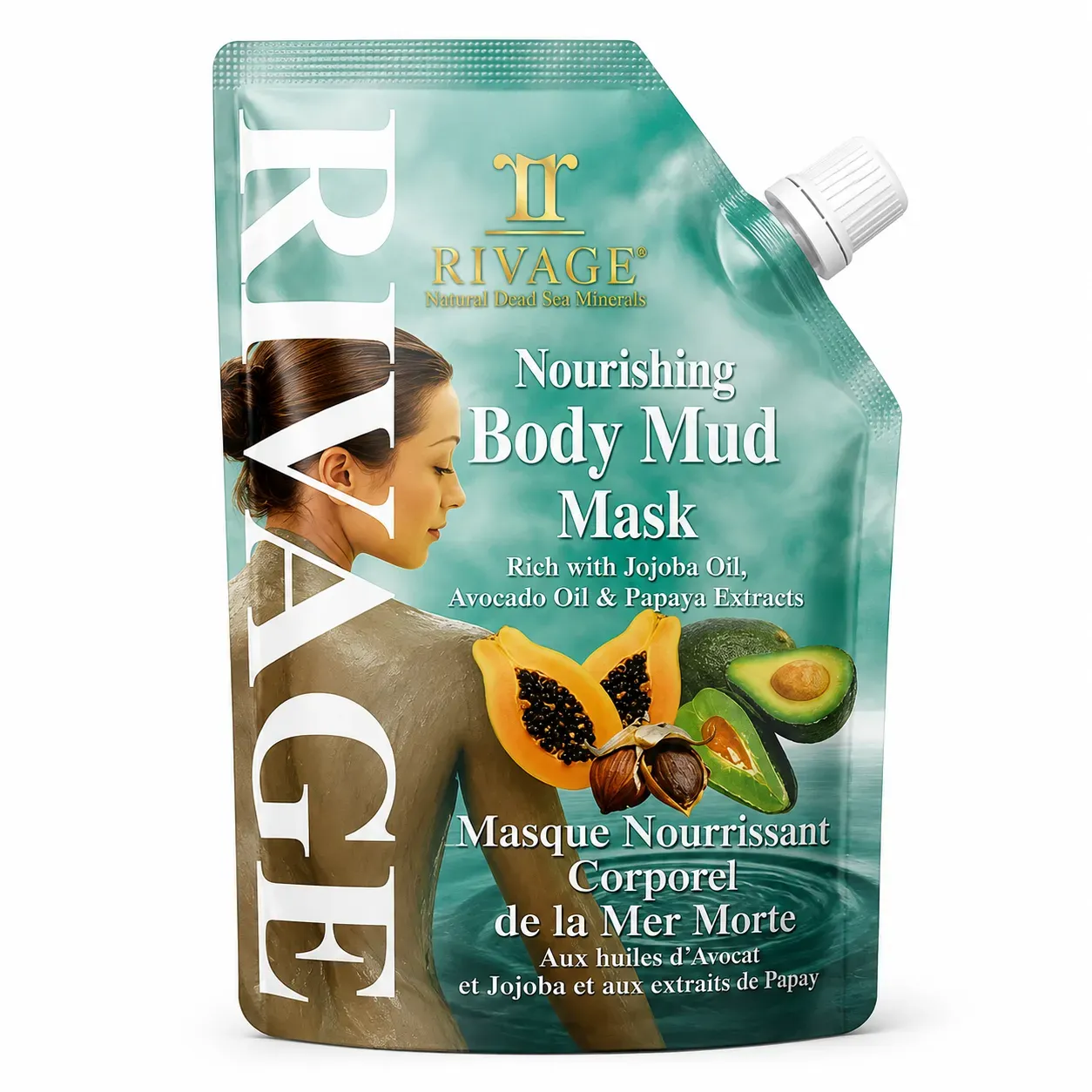 Dead Sea Nourishing Body Mud Mask with Avocado