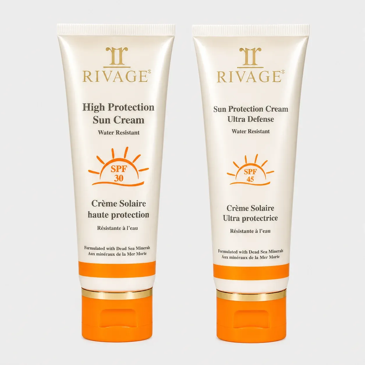 Rivage Rivage Sun Protection Water Resistant Kit – SPF 30 & SPF 45 Face Cream