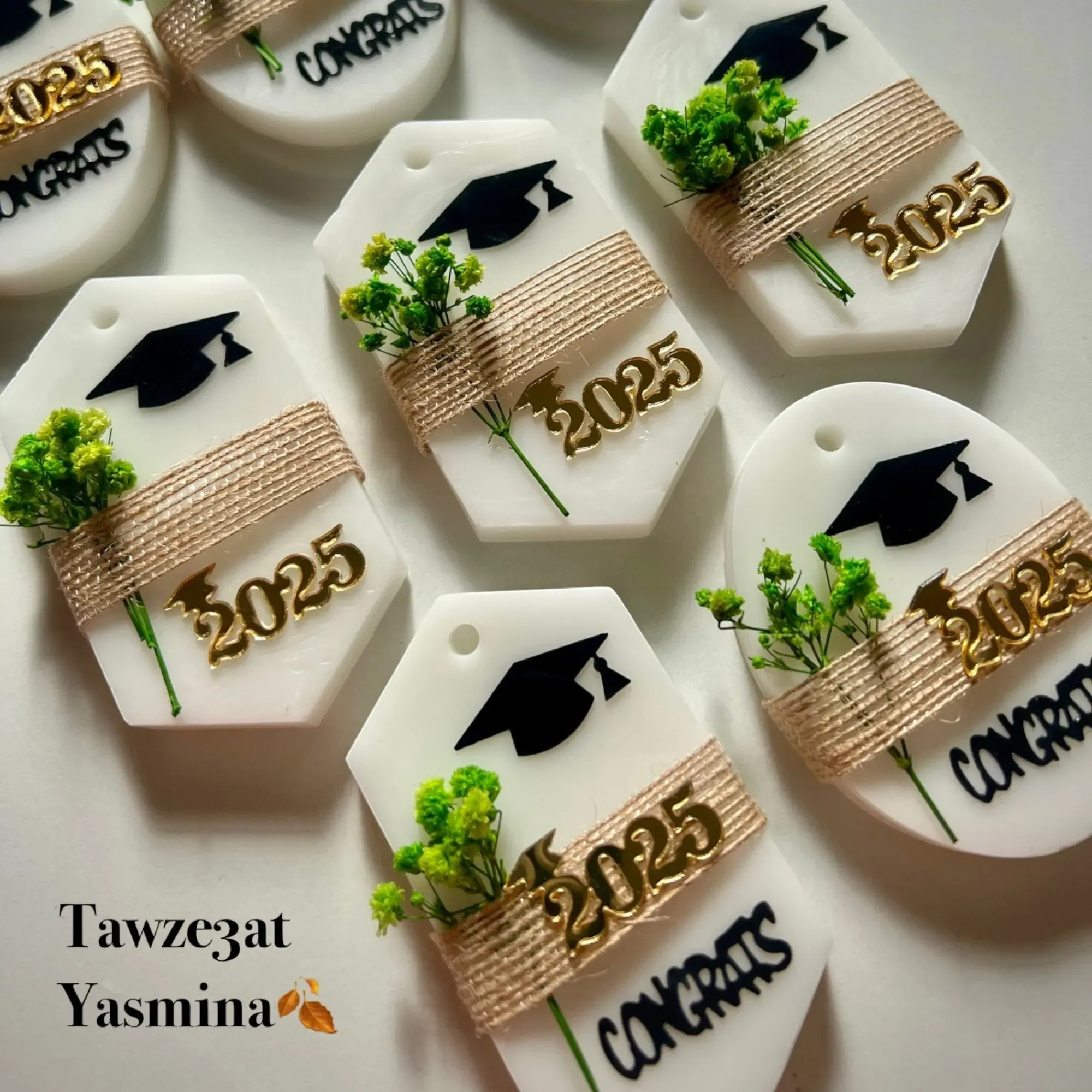 Handmade Graduation Soap Favors with Custom Colors