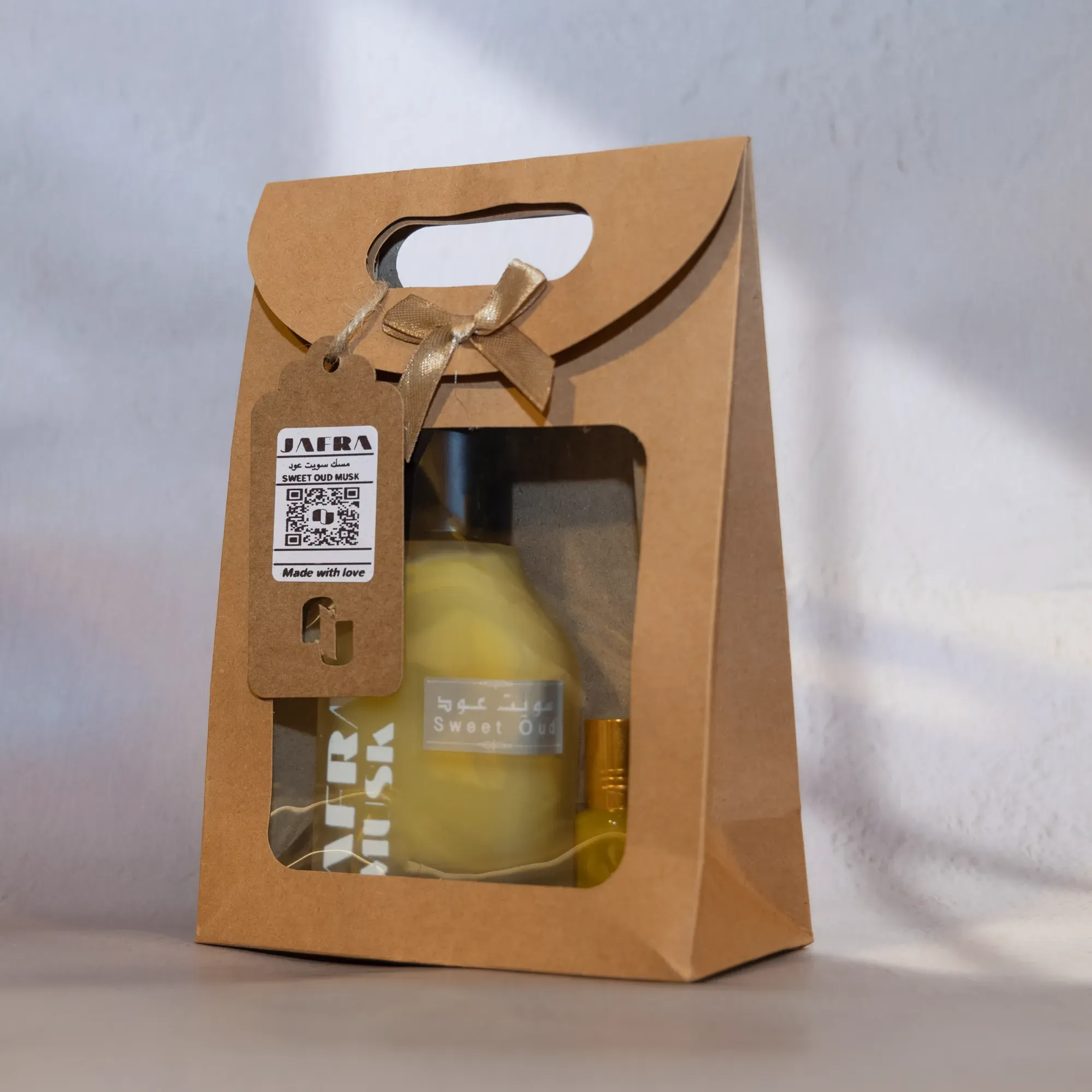 Sweet Oud Musk Gift Set – Hair & Body Oud Musk Bundle (Spray + Oil)