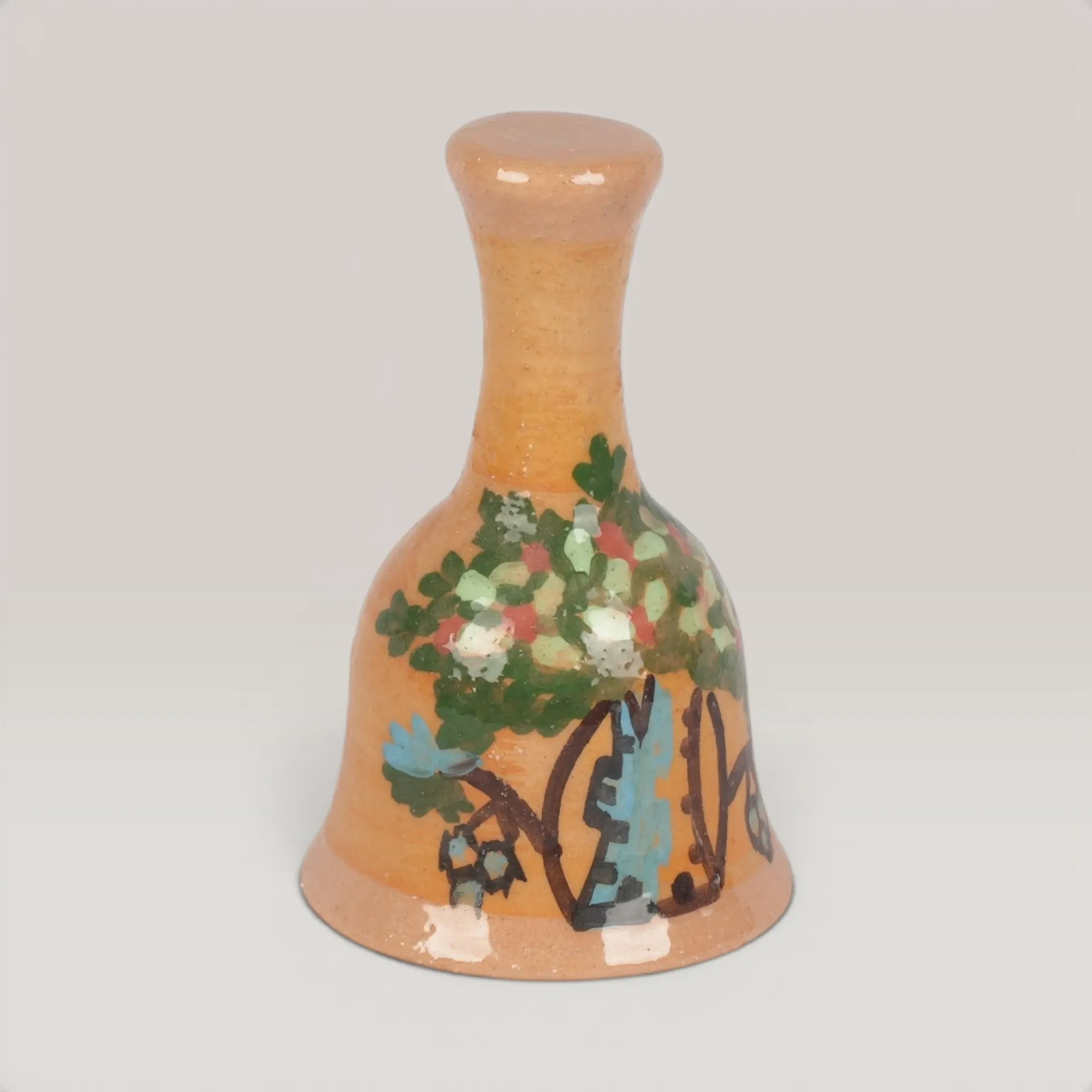 Handmade Ceramic Bell with Custom Size Options for Home Decor
