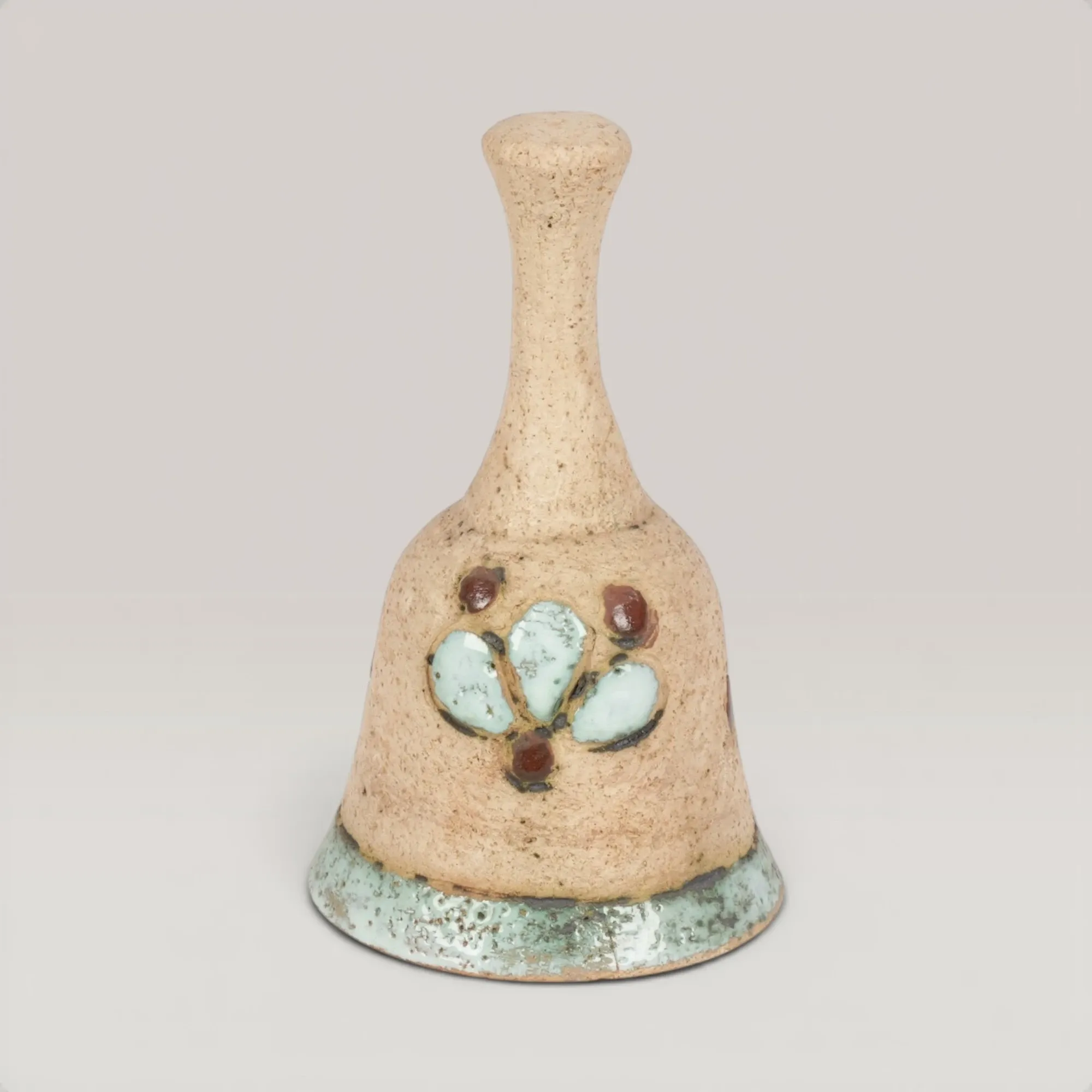 Handmade Ceramic Antique Bell with Custom Size Options for Home Decor