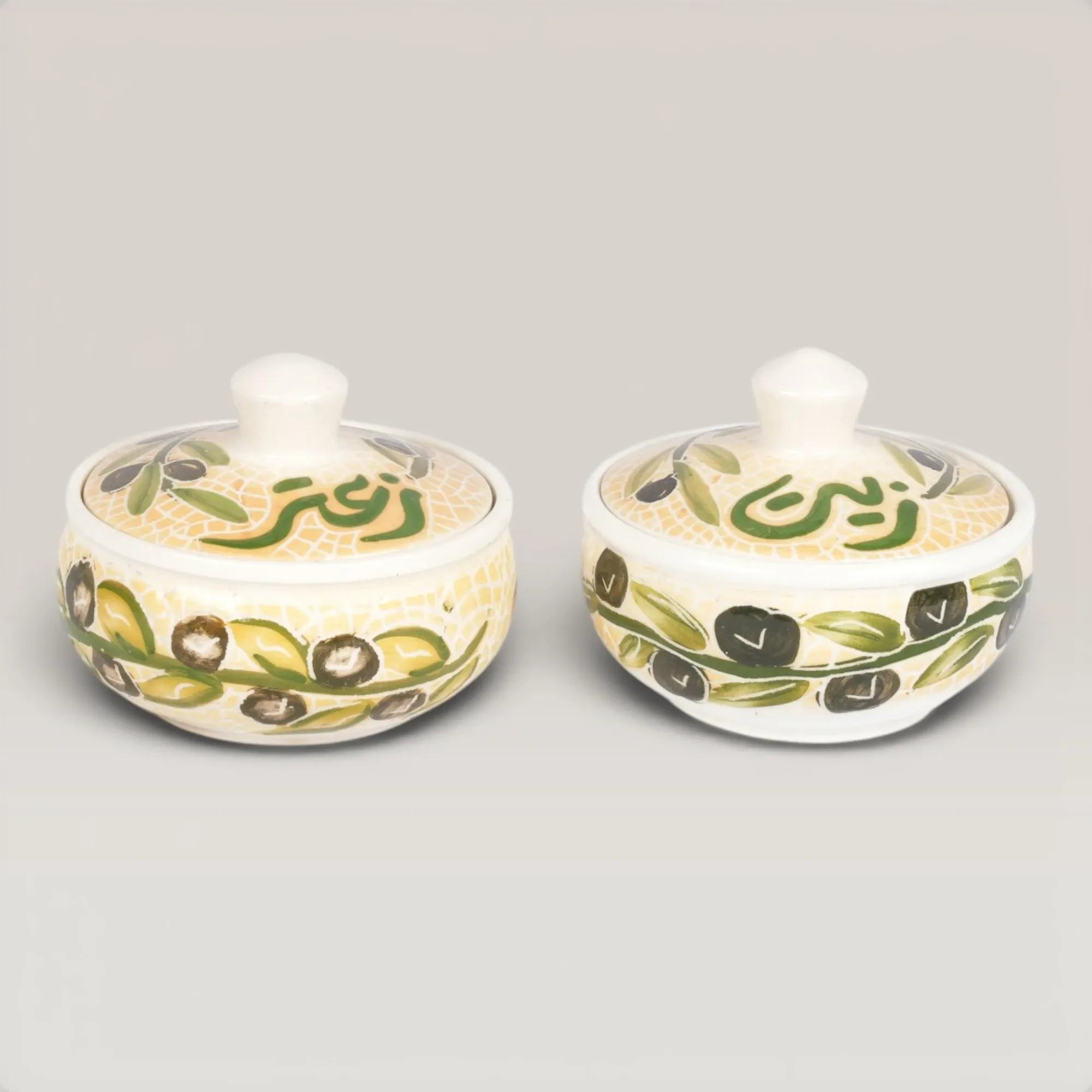 Handmade Ceramic Bowl with Lid and Custom Size Options for Table Decor