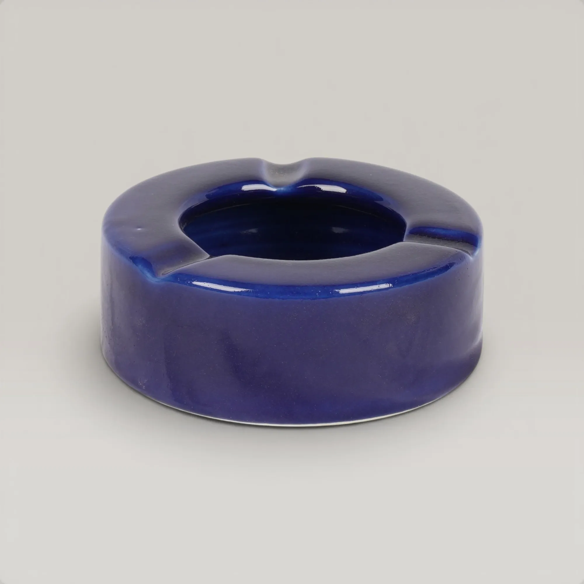Handmade Ceramic Cigar Ashtray for Table and Home Decor