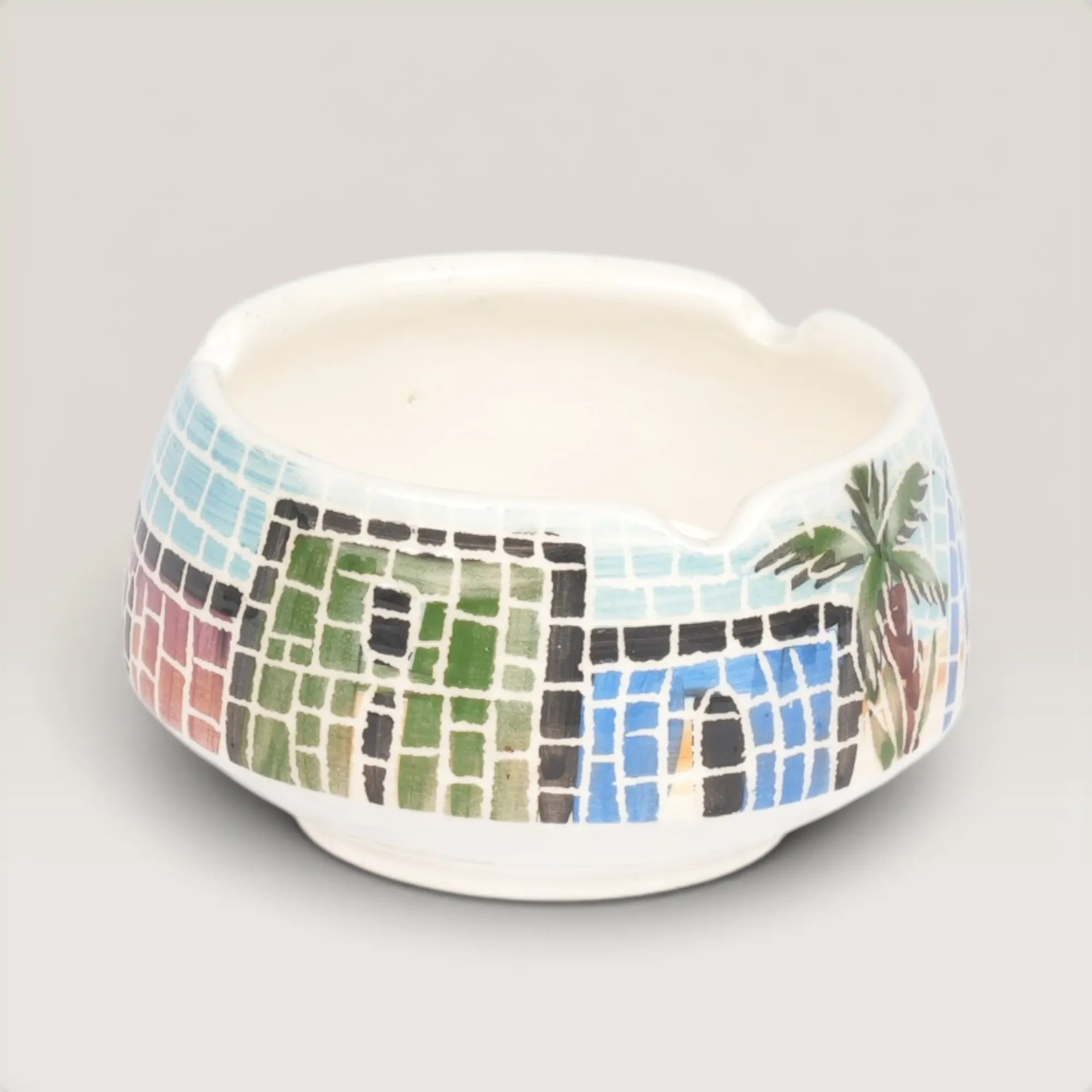 Handmade Ceramic Cone Shape Ashtray with Custom Size Options