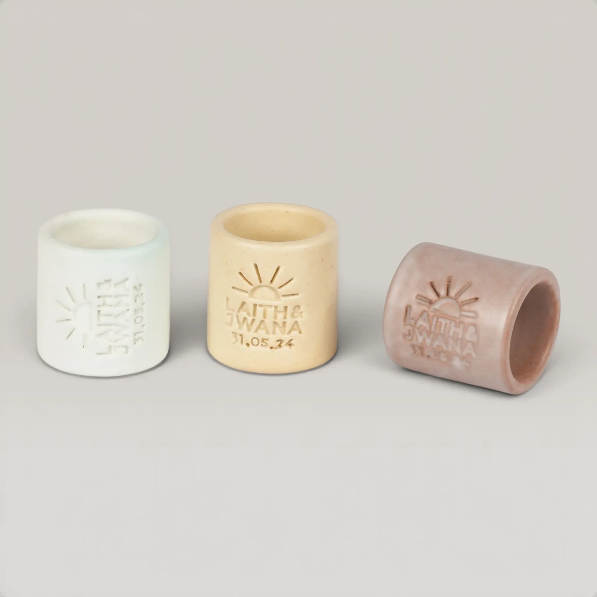 Handmade Ceramic Napkin Ring for Table and Home Decor for Home Decor