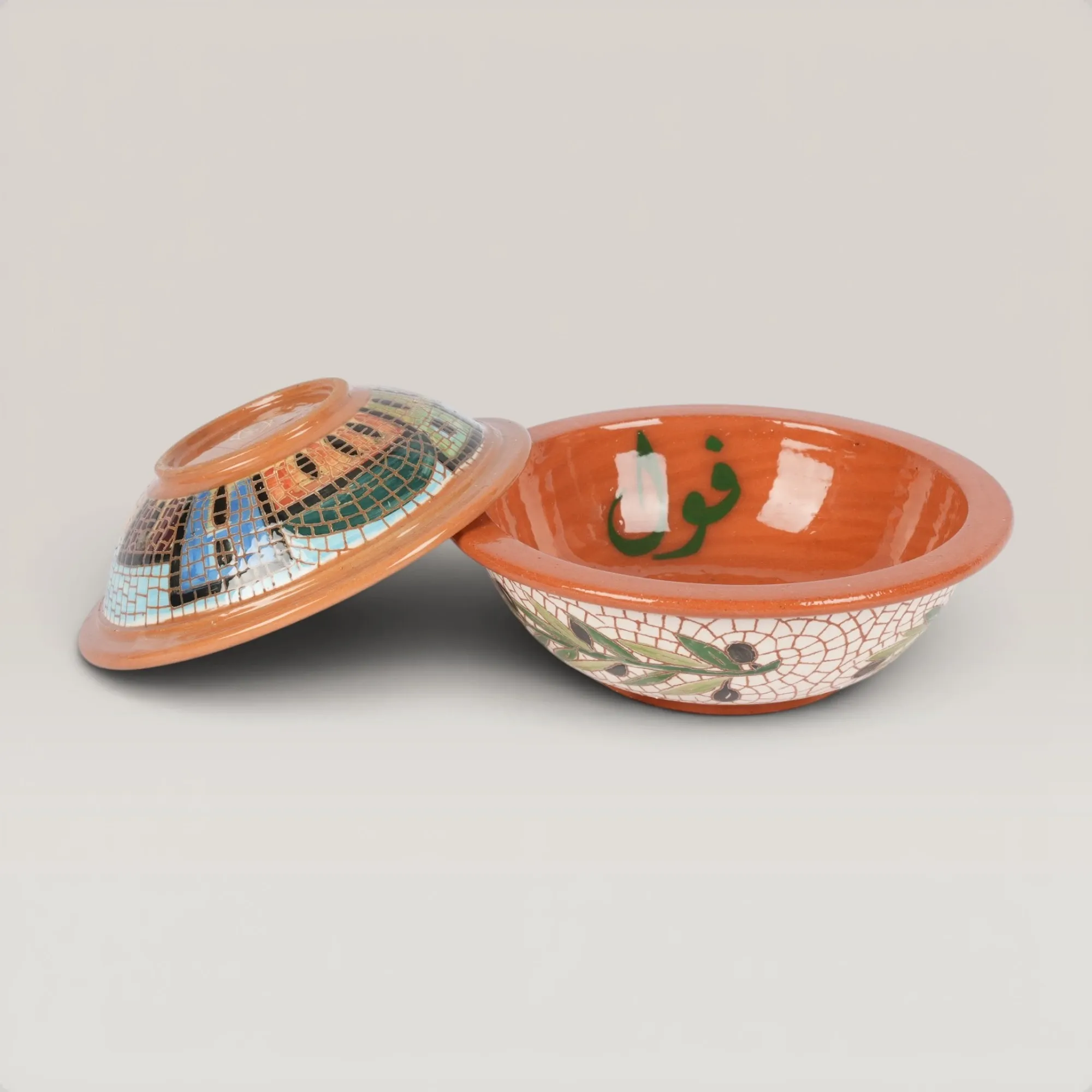 Handmade Ceramic Bowl with Custom Size Options for Table Decor