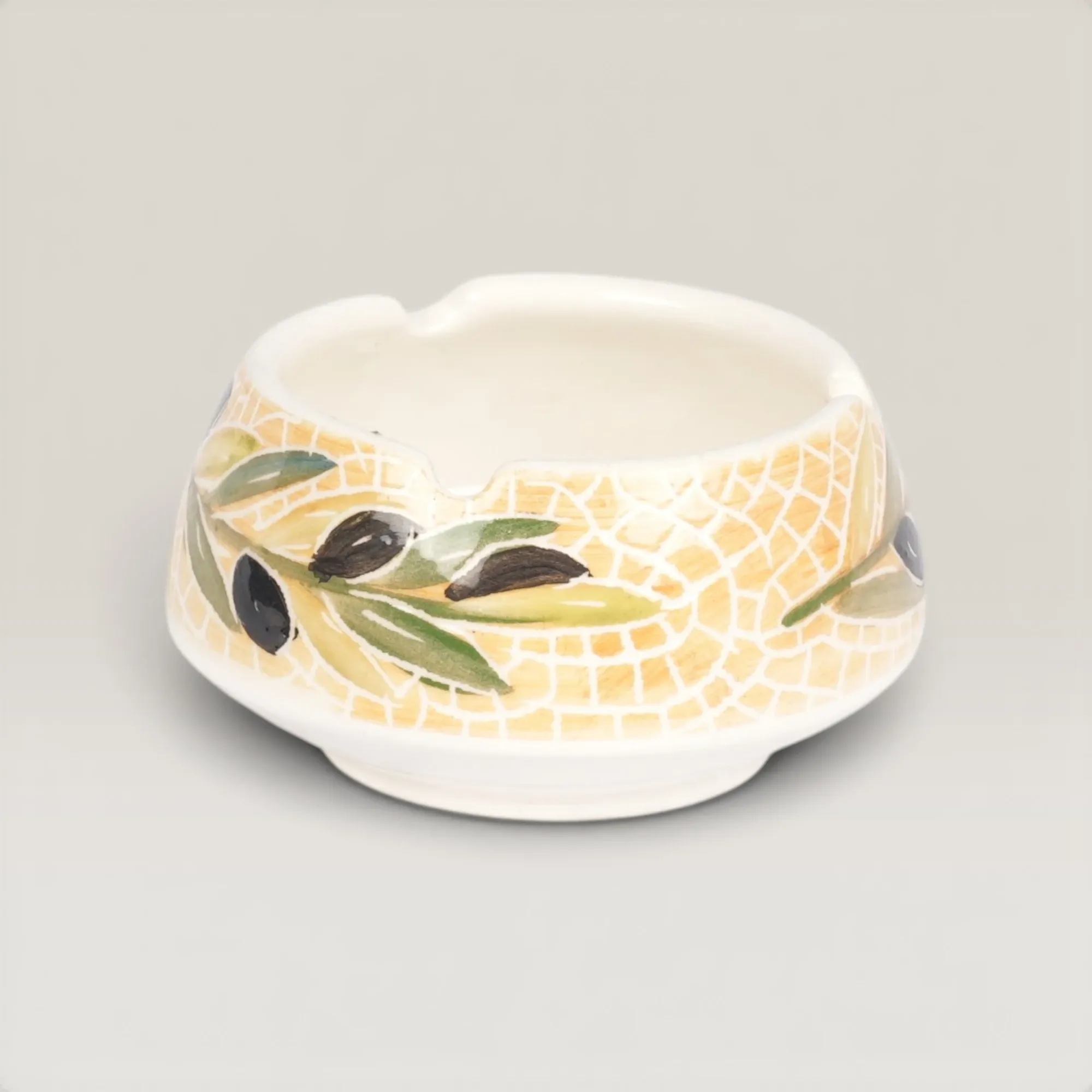 Handmade Ceramic Cone Shape Ashtray with Custom Size Options