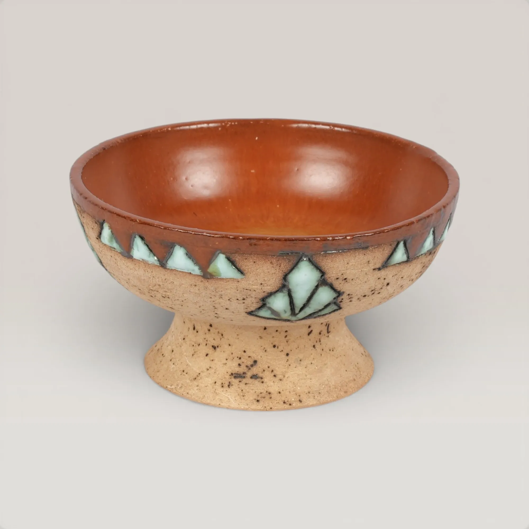 Handmade Ceramic Deep Serving Bowl for Table and Home Decor