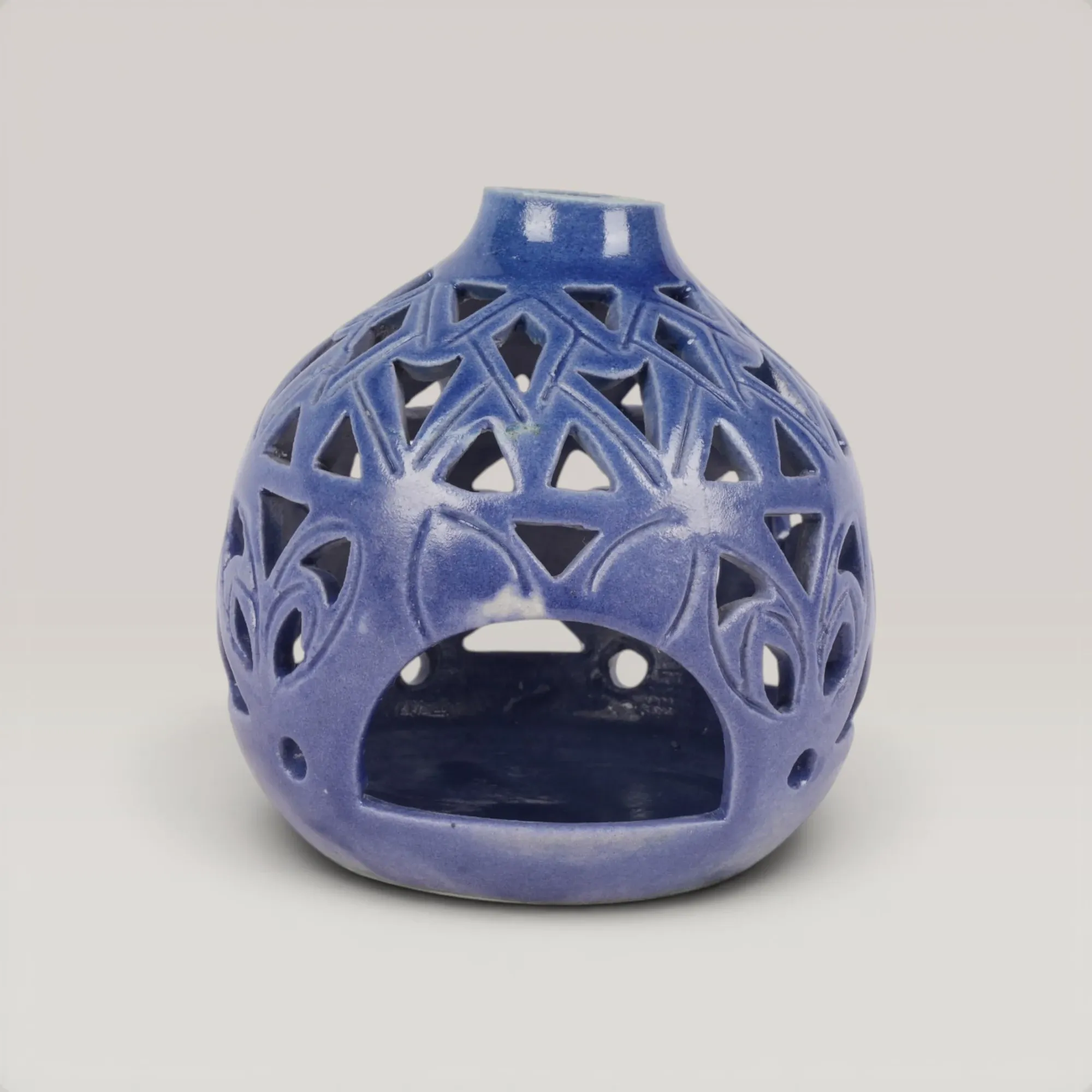 Handmade Ceramic Candle Holder with Custom Size Options
