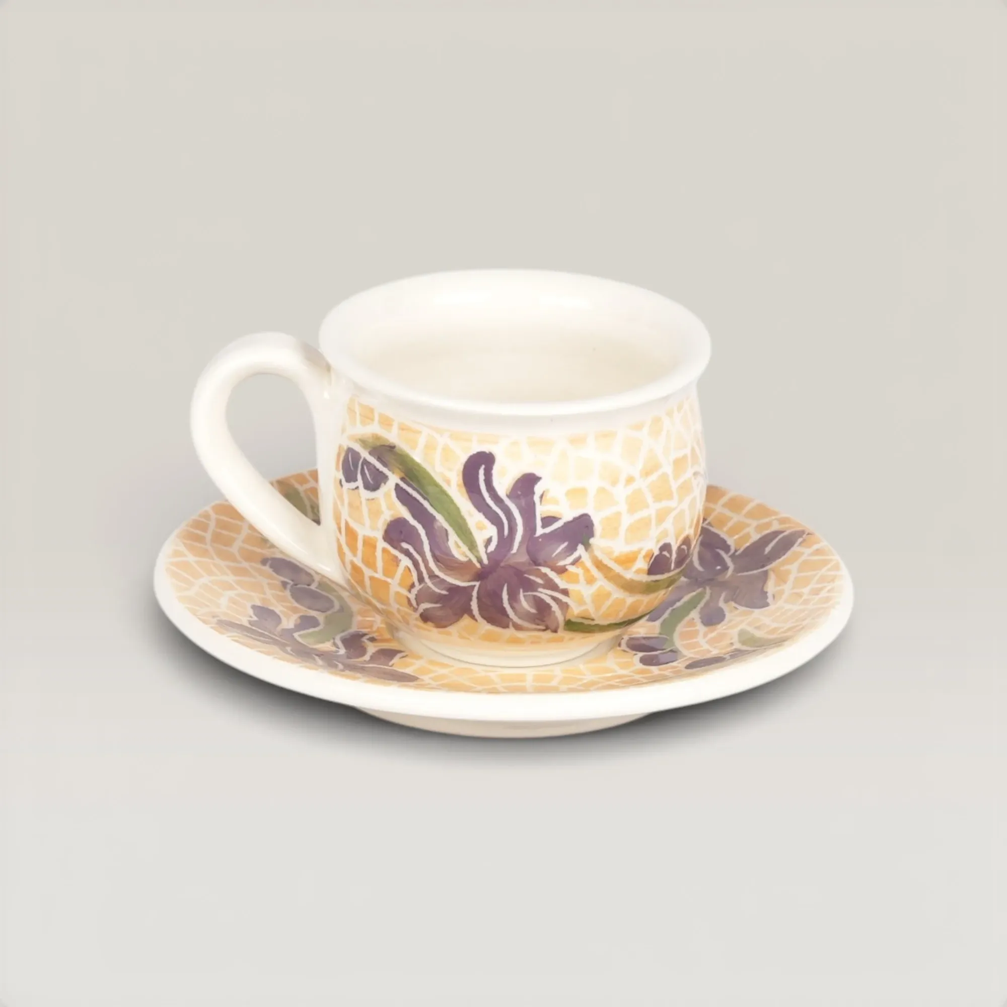 Handmade Ceramic Tea or Coffee Cup with Custom Size Options