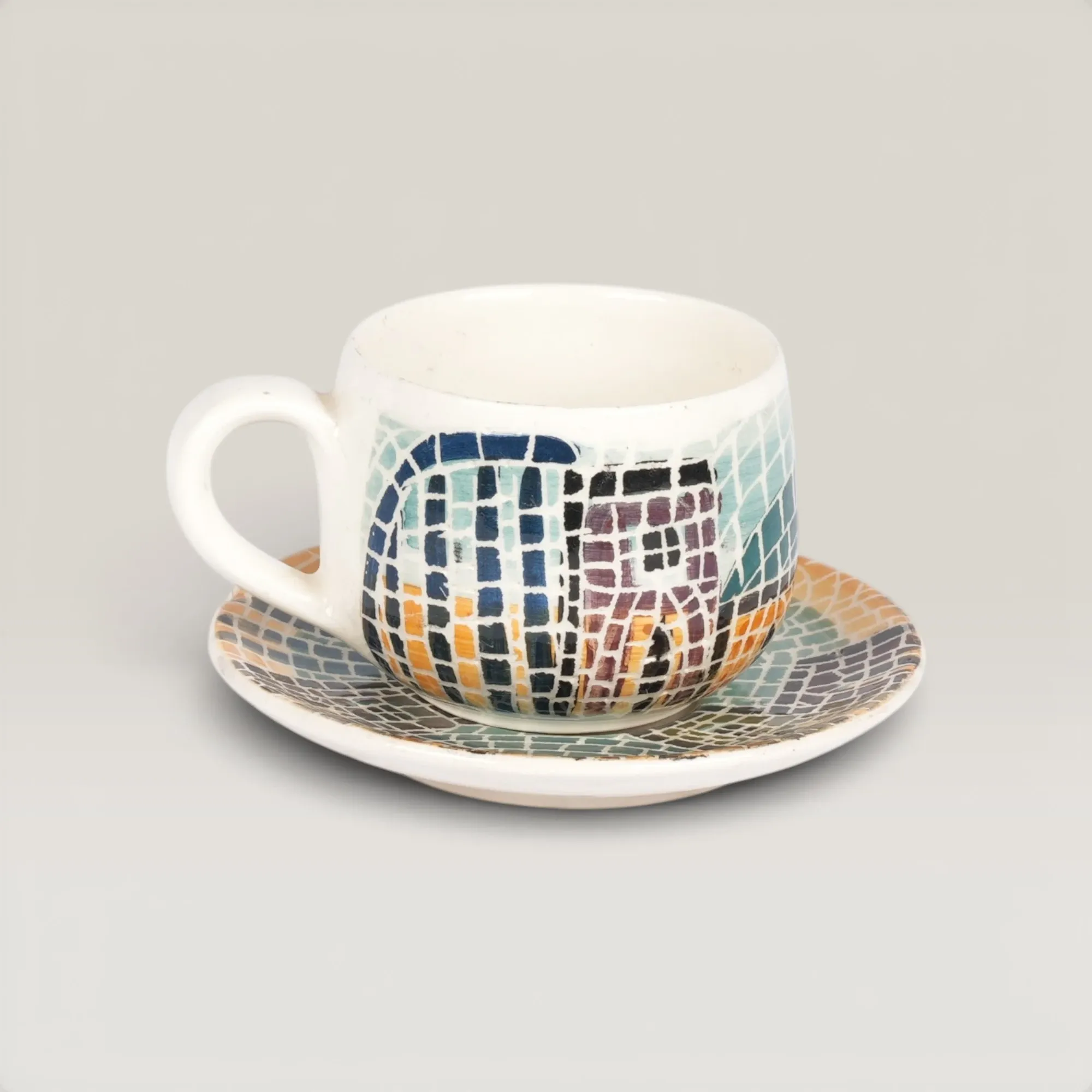 Handmade Ceramic Tea or Coffee Cup with Custom Size Options