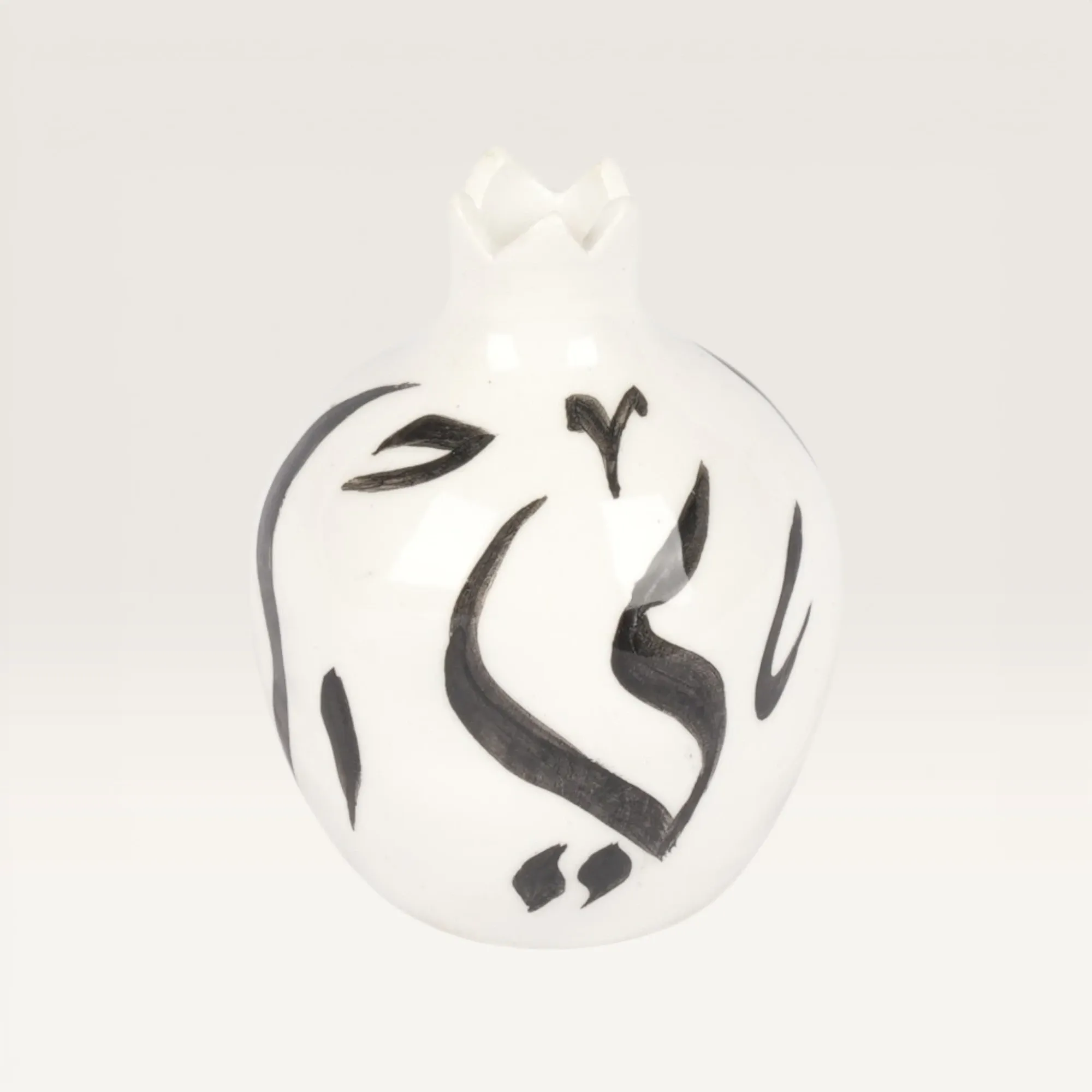 Handmade Ceramic Pomegranate Vase with Custom Size Options