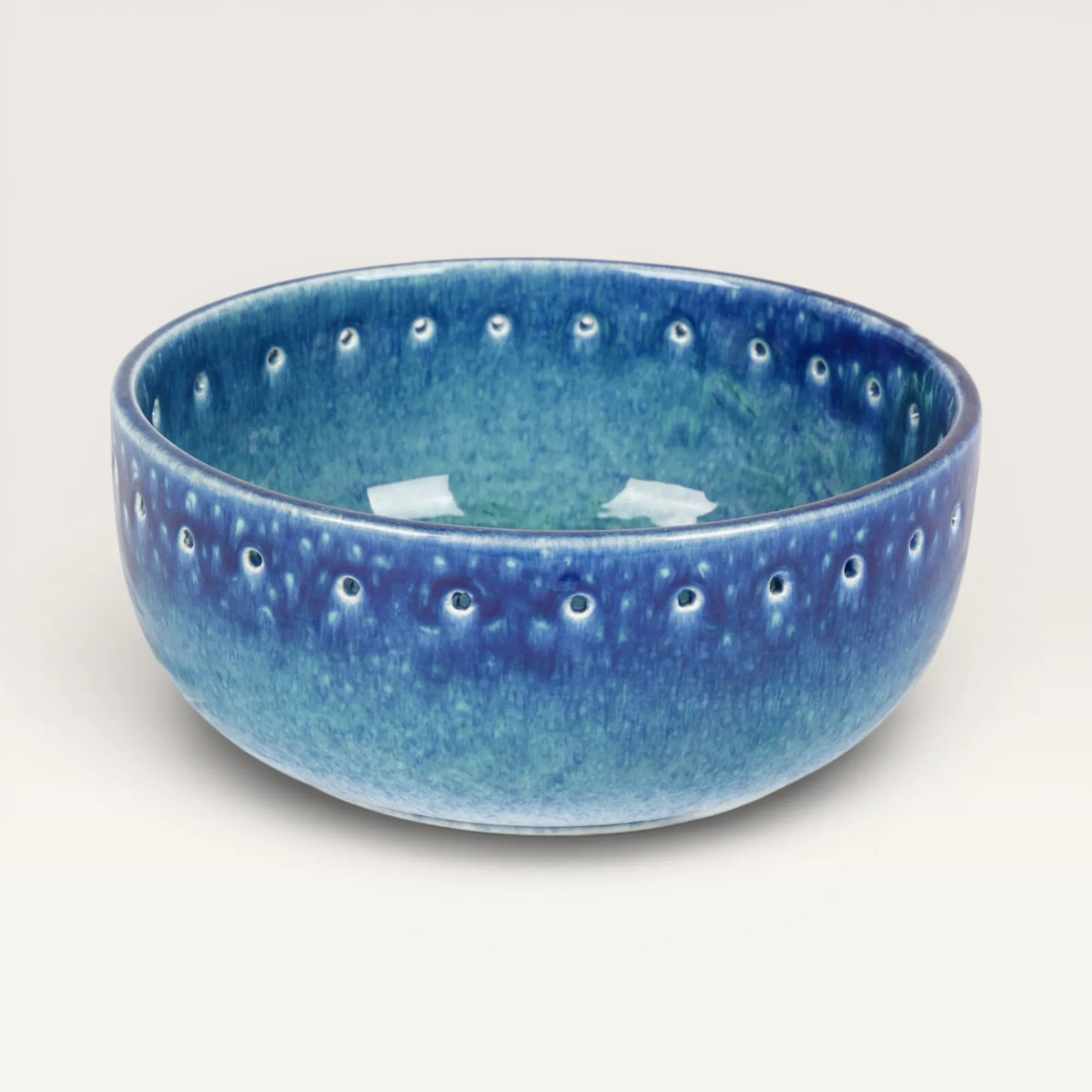 Handmade Ceramic Deep Bowl with Custom Size Options for Table Decor