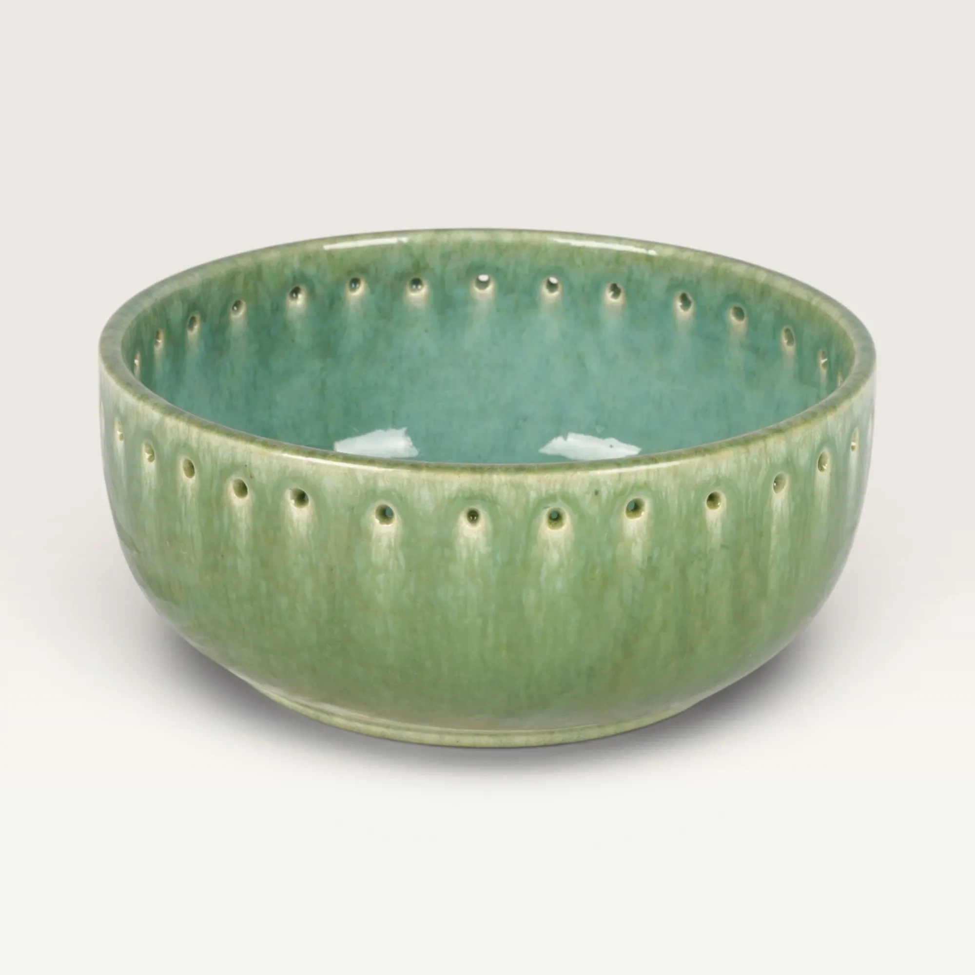 Handmade Ceramic Deep Bowl with Custom Size Options for Table Decor