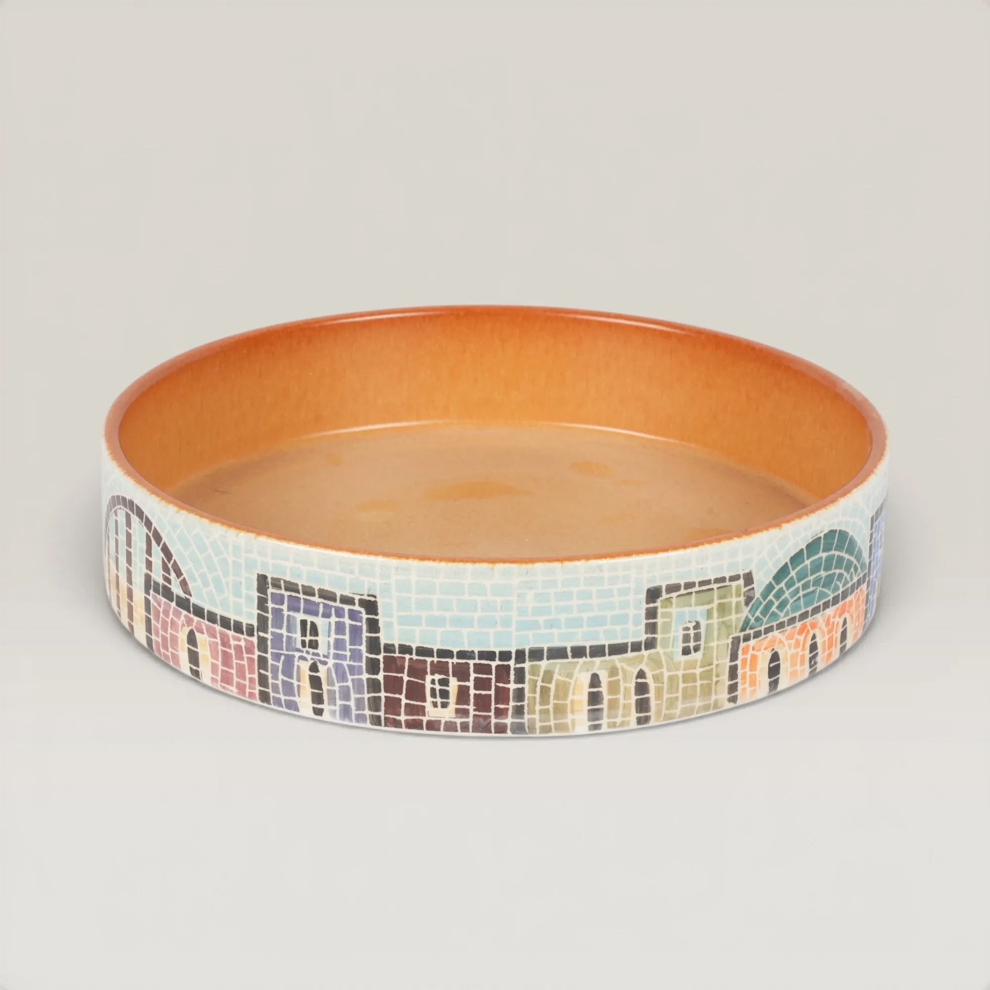 Handmade Ceramic Hospitality Bowl with Custom Size Options