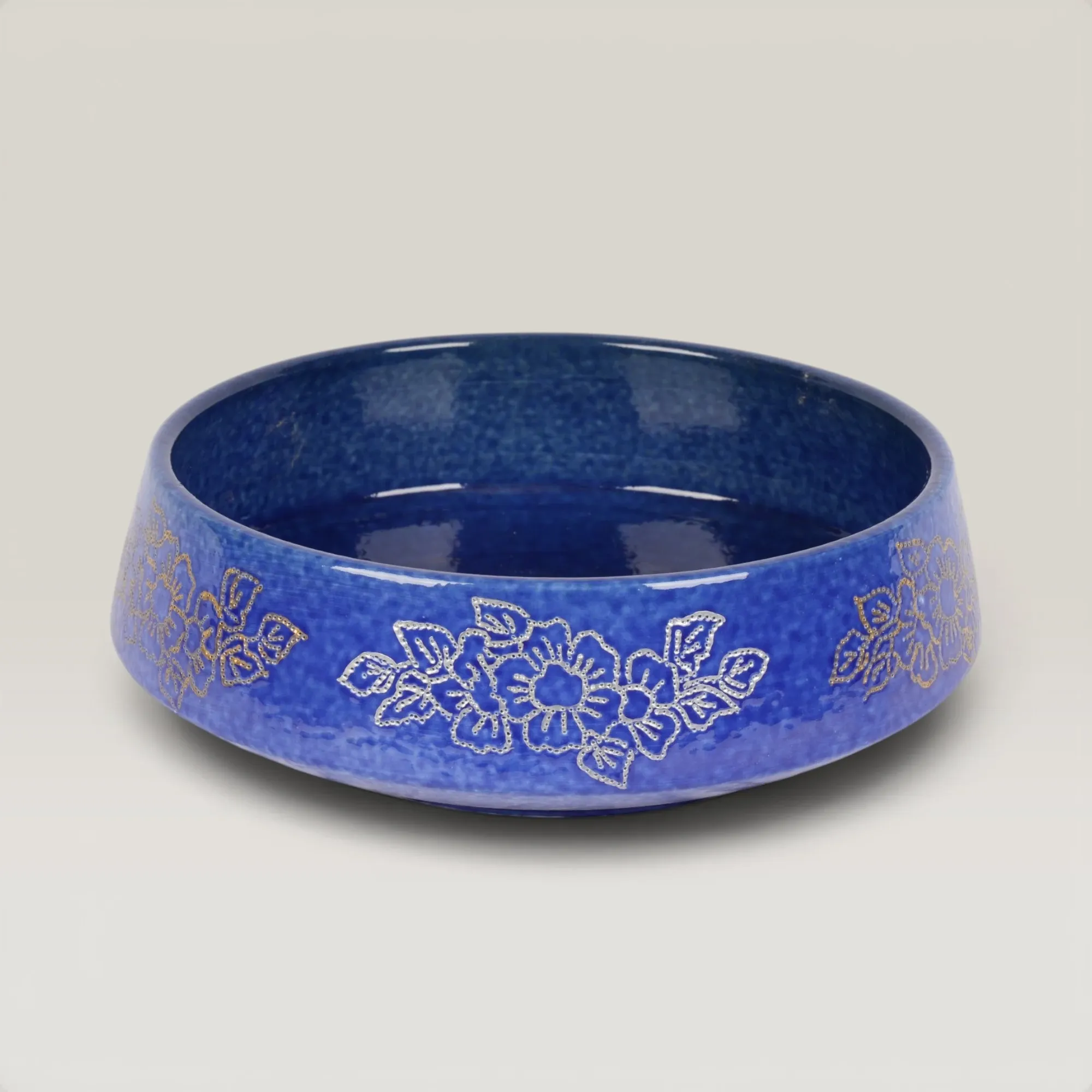 Handmade Ceramic Cone-Shaped Bowl with Custom Size Options