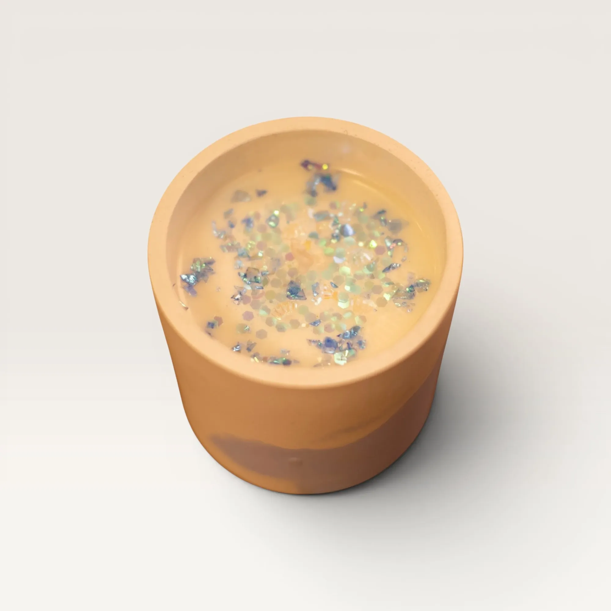 Handmade Natural Wax Gift Candle Cup in Ivory – 230 g