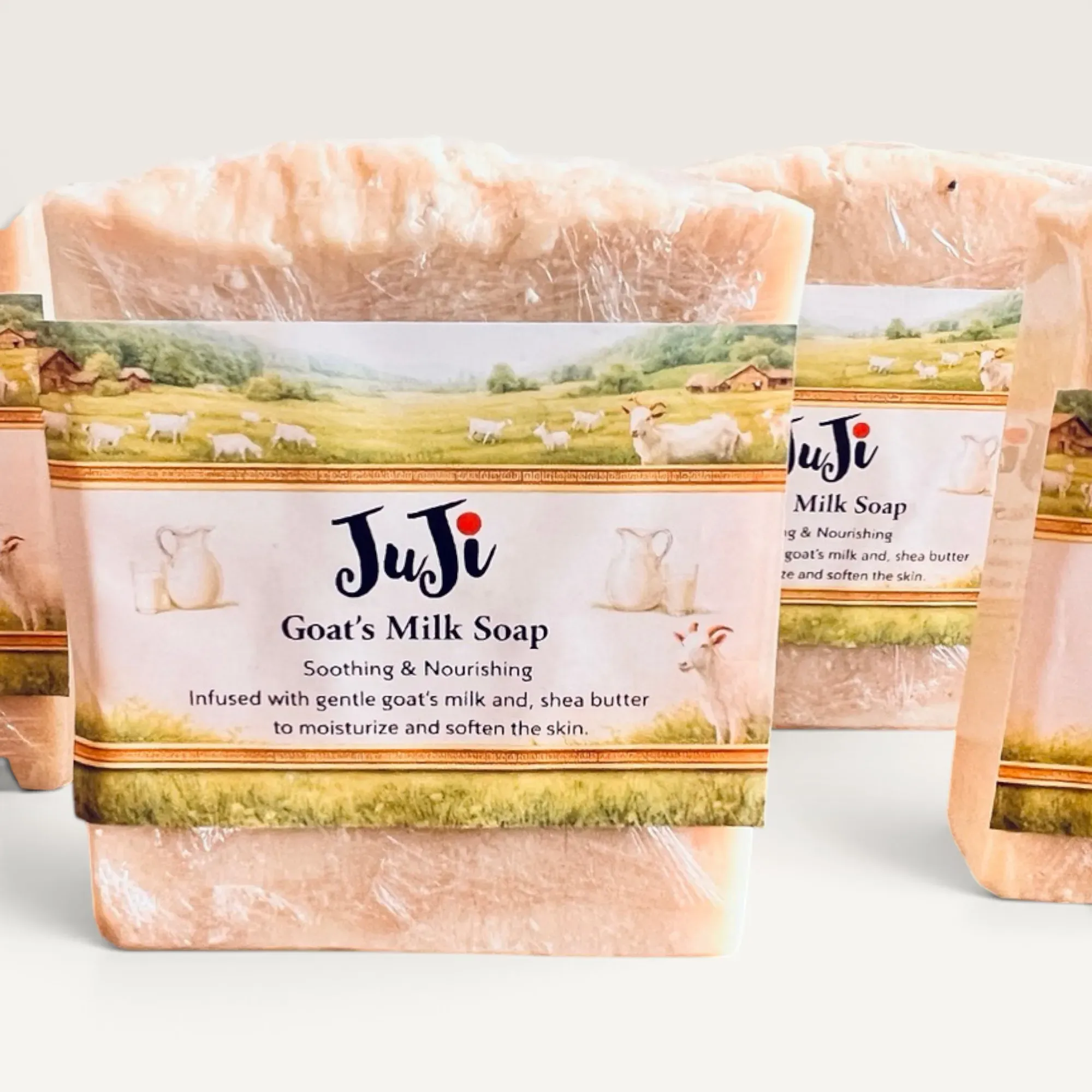 Cold Process Goat Milk Soap Bar for Moisturizing Care