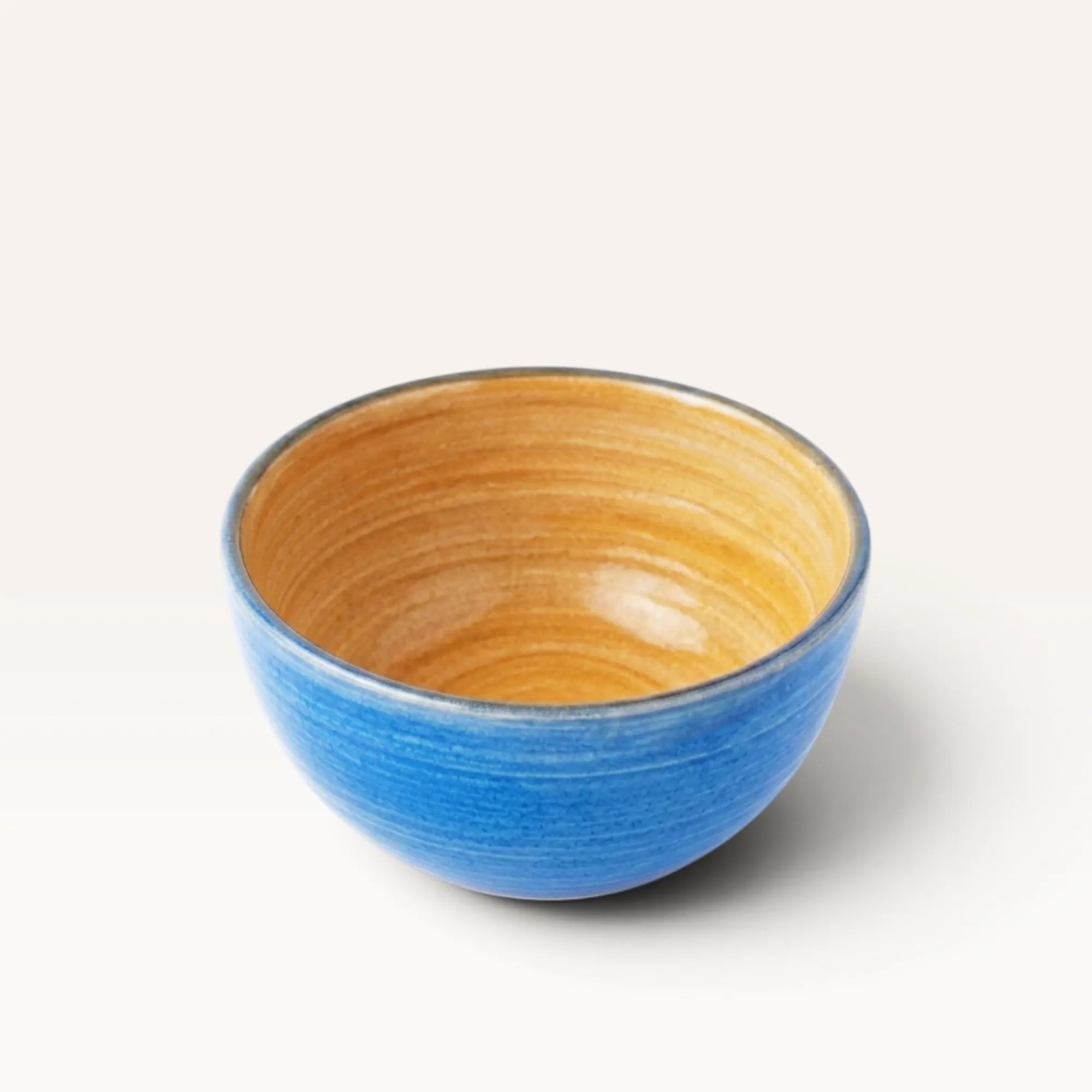 Handmade Green Ceramic Bowl for Snacks and Serving