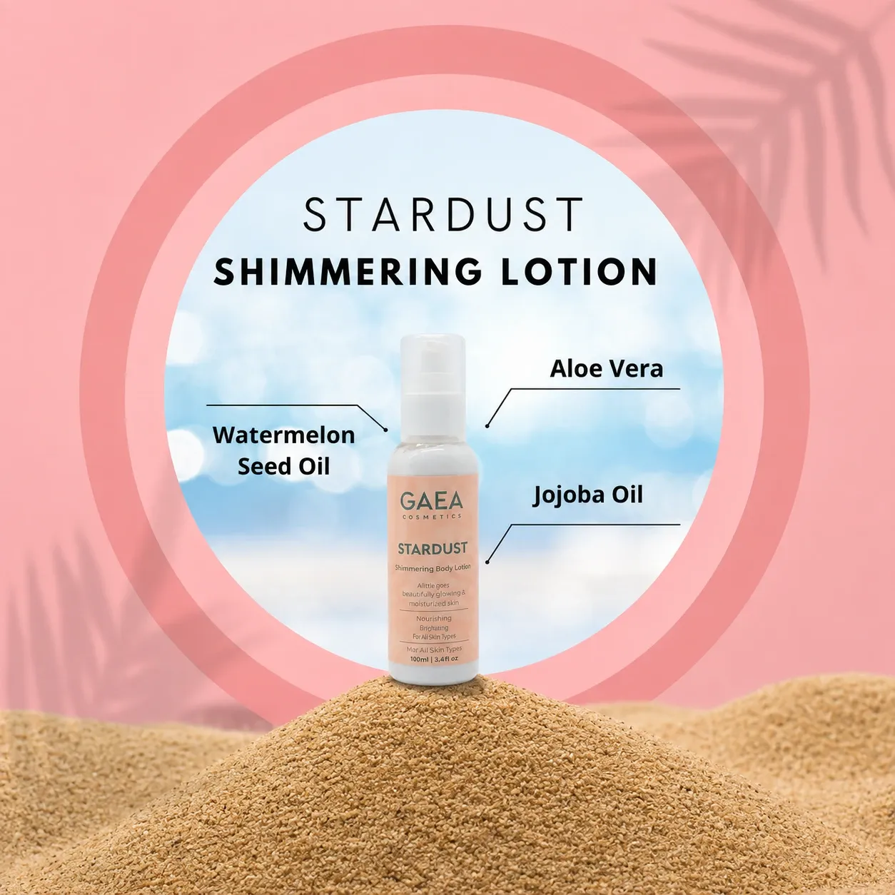 Stardust Aloe Vera Shimmering Body Lotion 100ml