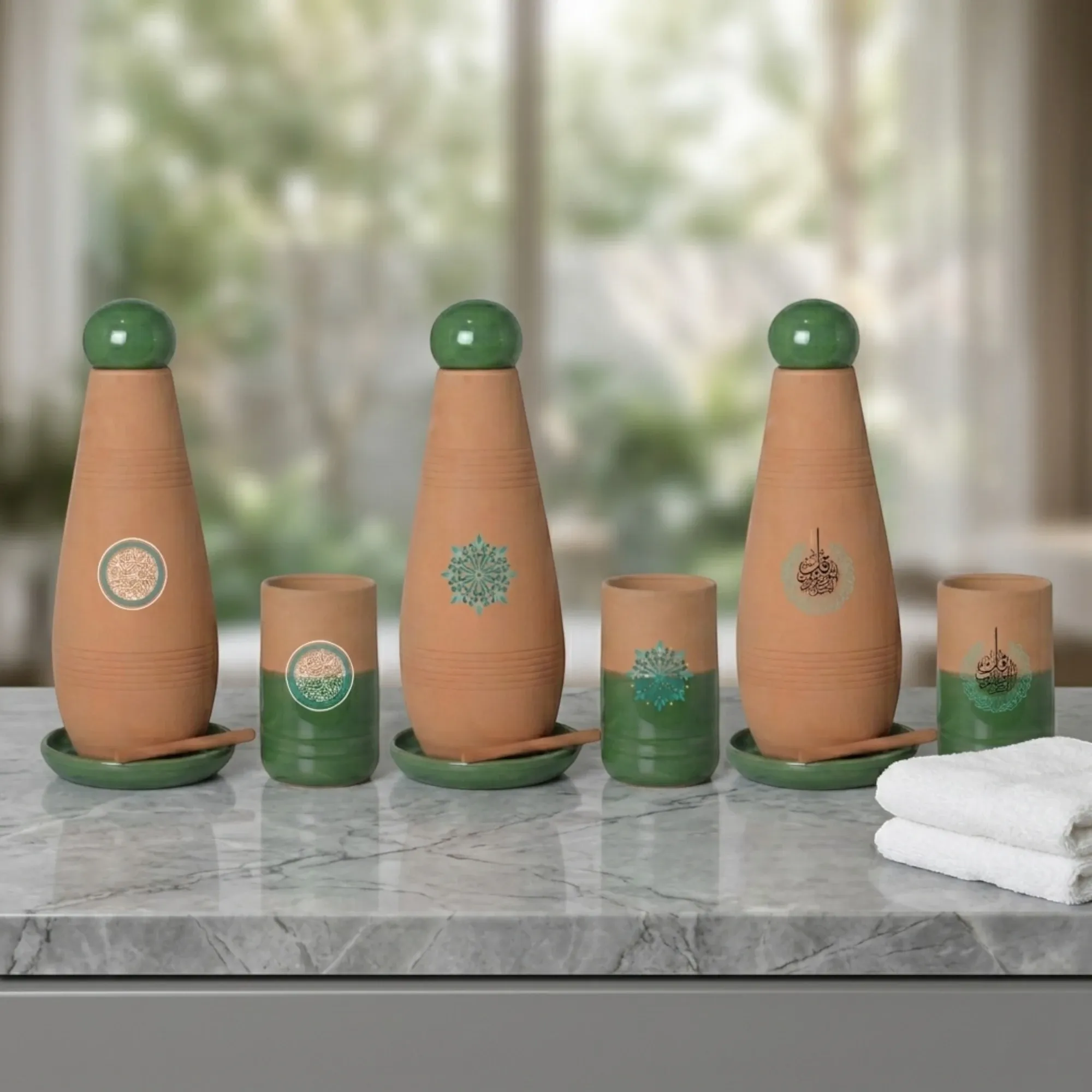 Alkaline Terra Green Clay VIP Set Blue Print Options 950ml