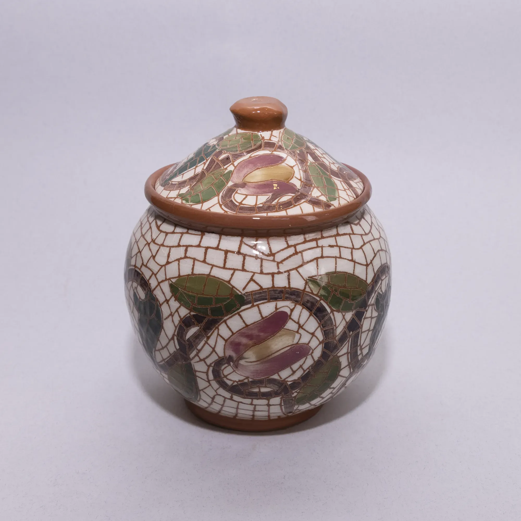 Handmade Ceramic Storage Jar for Coffee