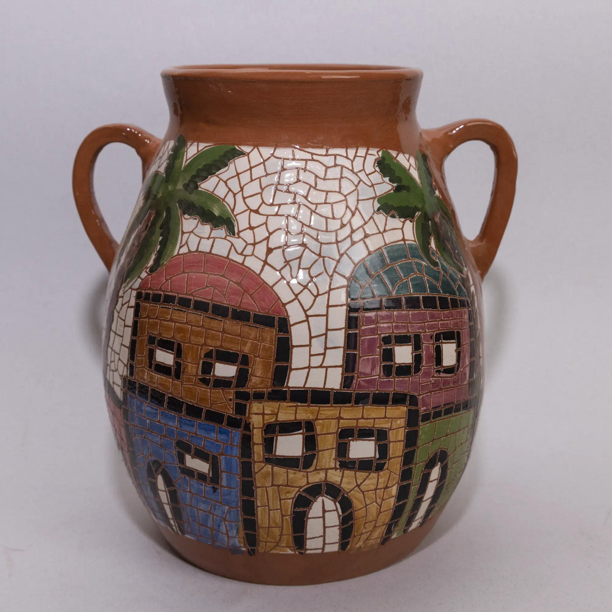 Handmade Luxury Ceramic Jar – 25 cm Height x 20 cm Diameter