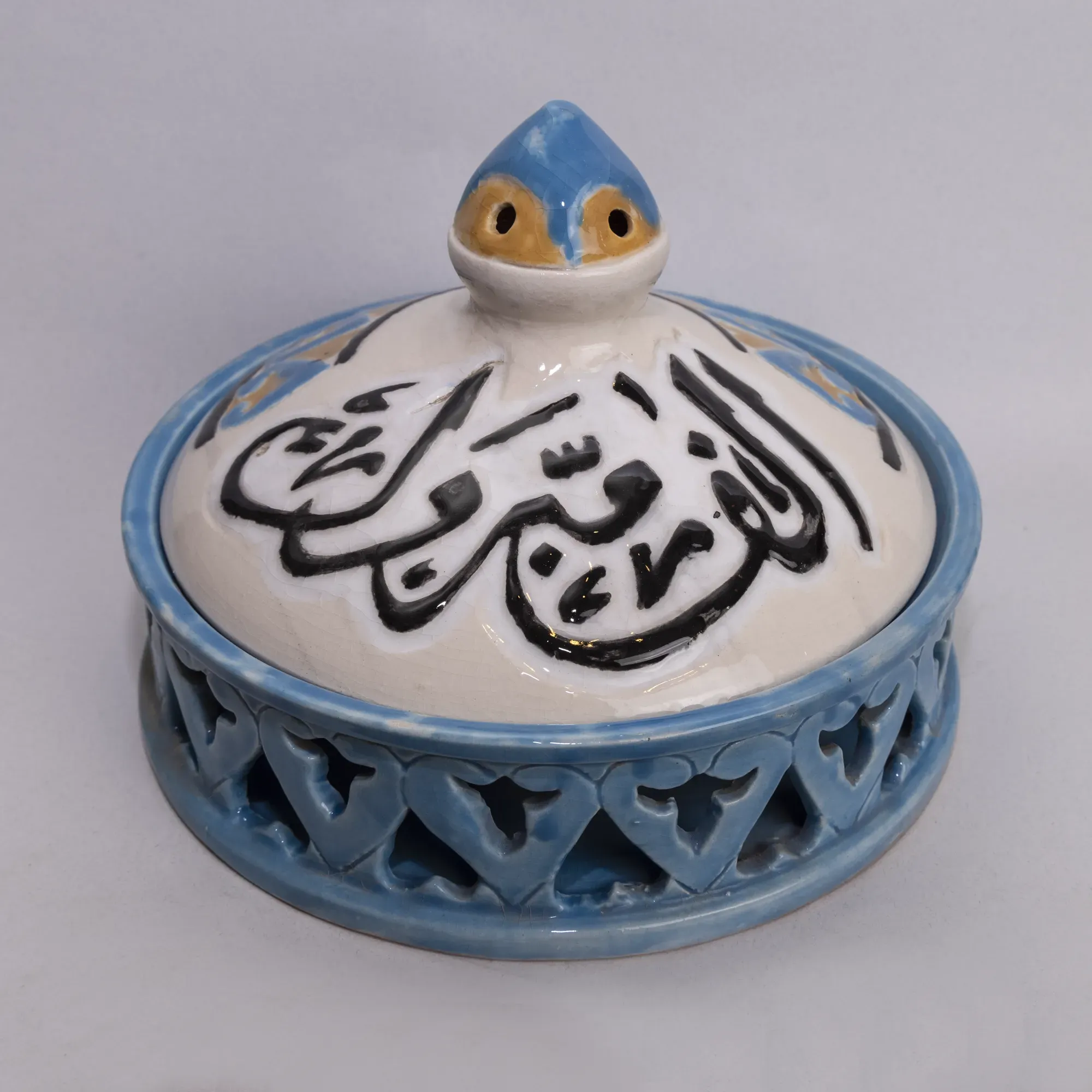 Handmade Ceramic Hospitality Serving Tray – Mosaic Art – 30 cm