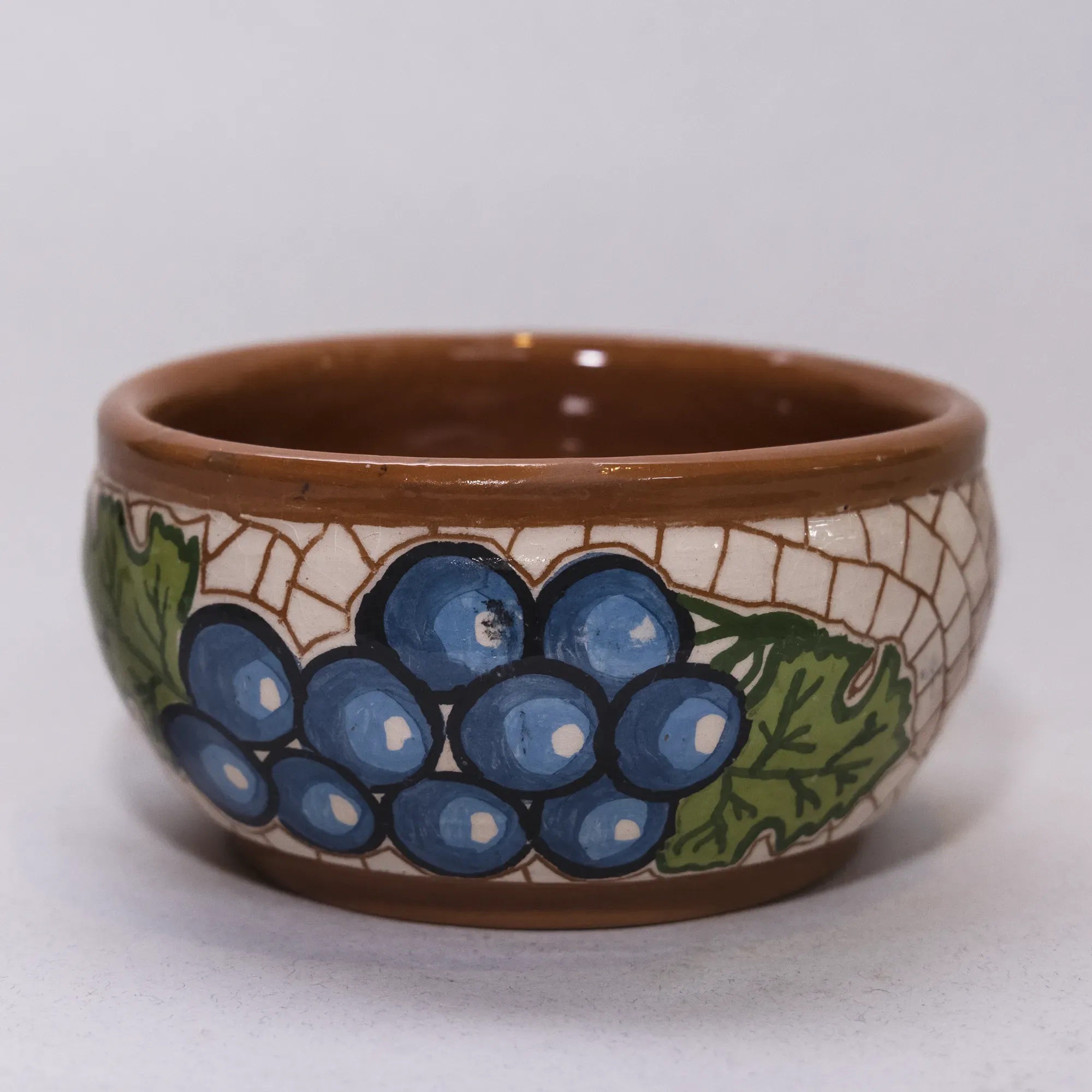 Handmade Ceramic Snack Serving Bowl for Hospitality – Mosaic Art