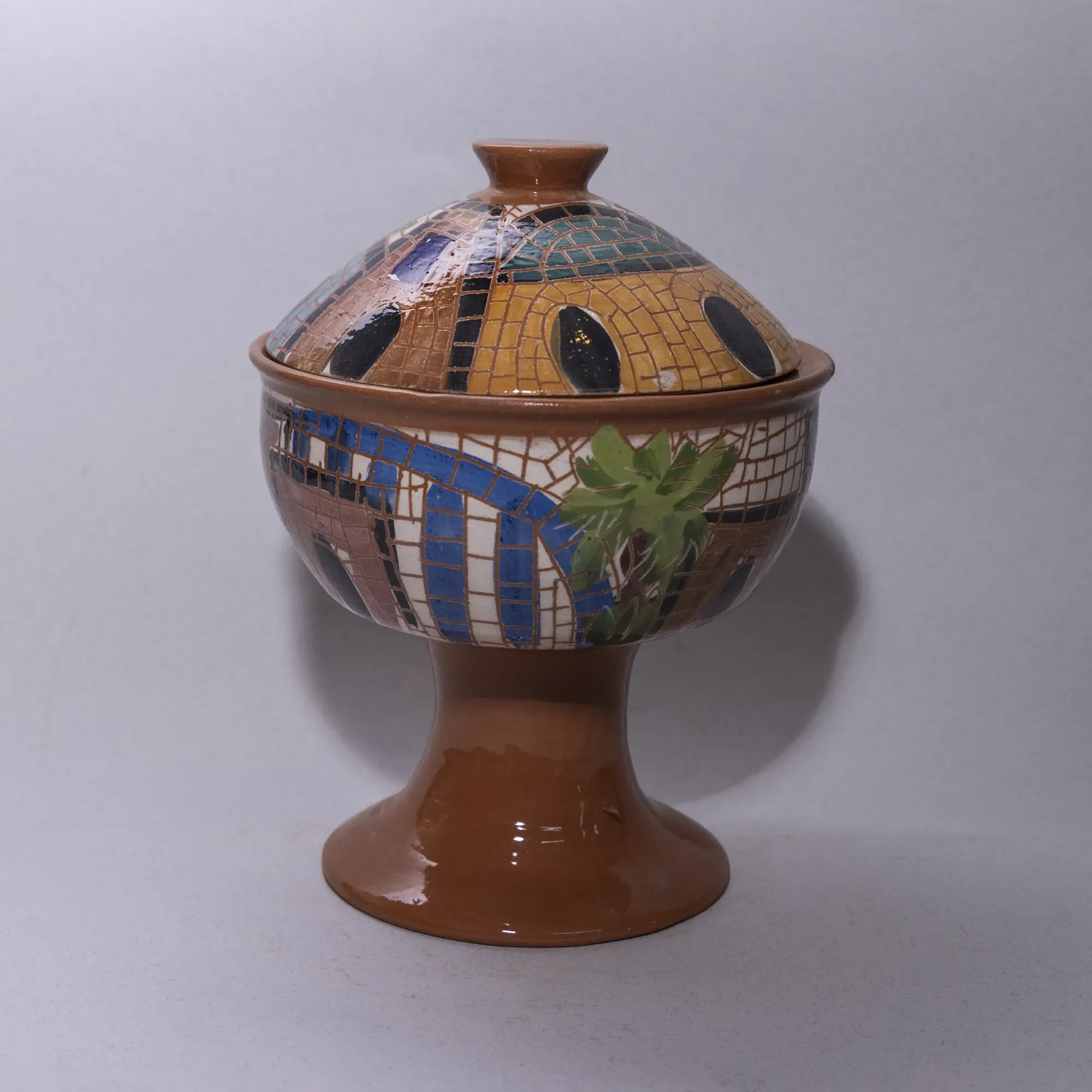 Handmade Ceramic Hospitality Serving Tray – Mosaic Art Craft