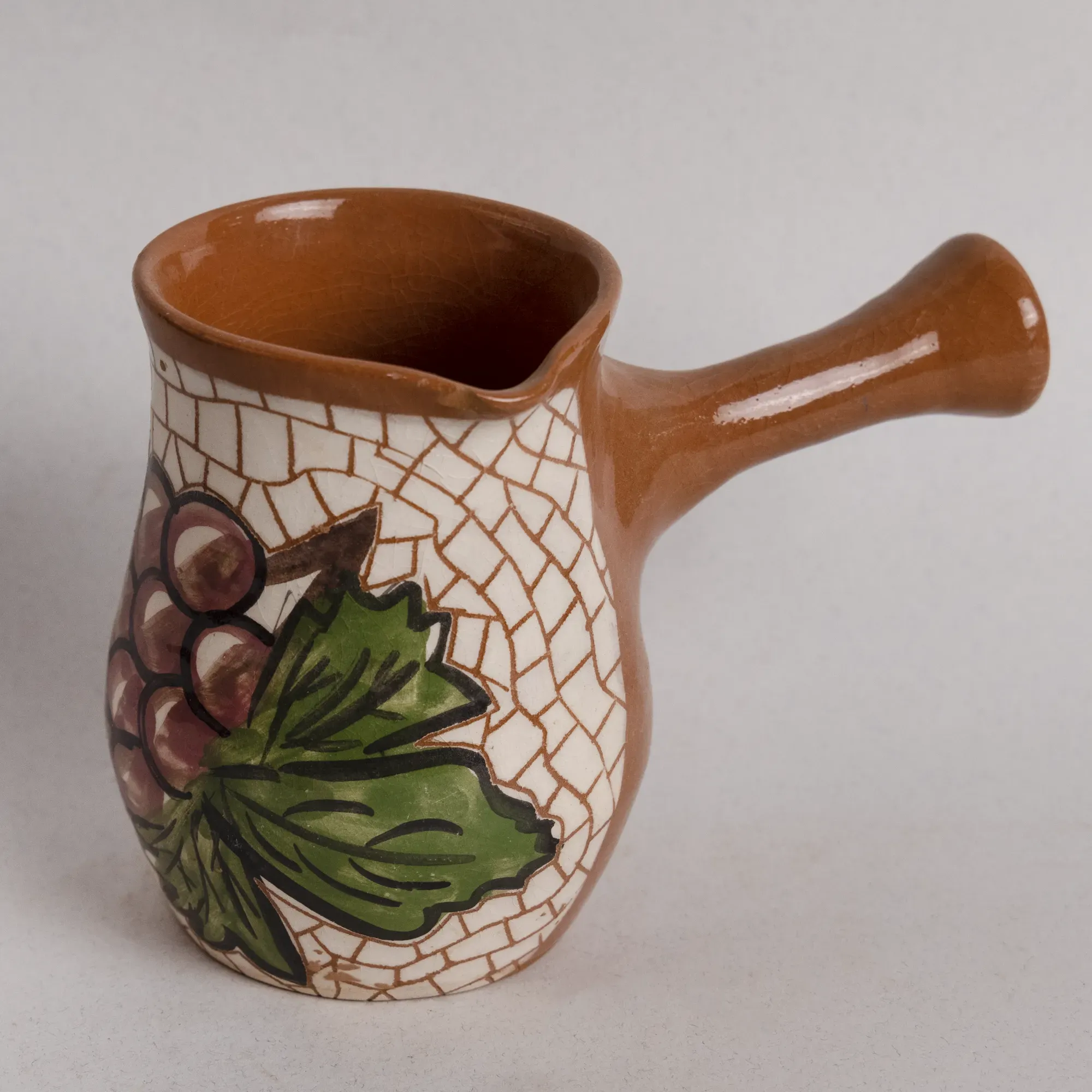 Handmade Ceramic Coffee Kettle – Heat-Resistant & Food-Safe