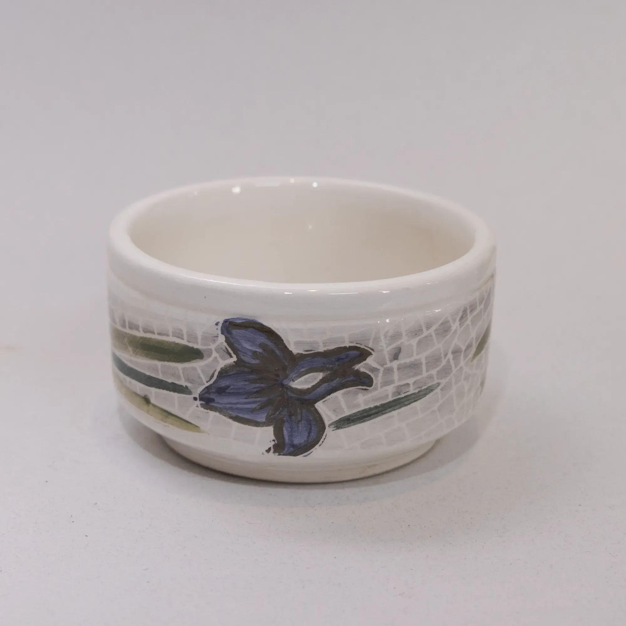 Handmade Ceramic Hospitality Snack Bowl – Mosaic Art – Set Available