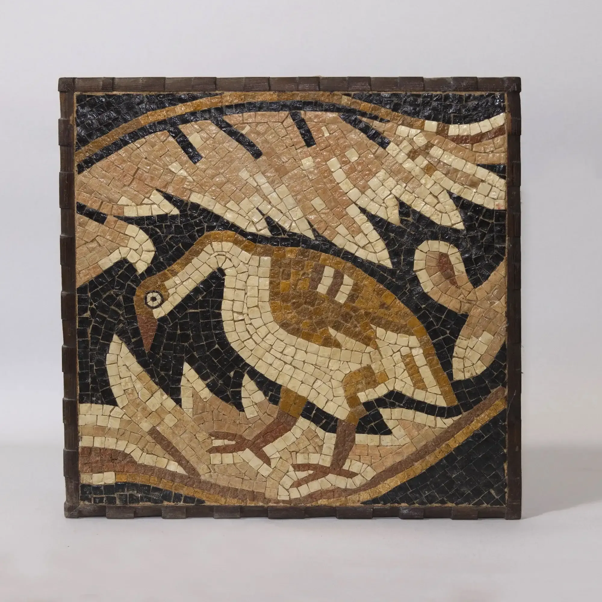 Handmade Natural Stone Mosaic Wall Art Décor – 50x50 cm