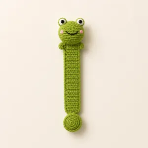 Handmade Crochet Animal Bookmark in Soft Yarn (Available in Styles)