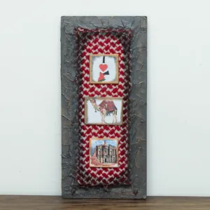 Artisan Jordan Heritage Icon Collage Wall-Mounted Key Holder